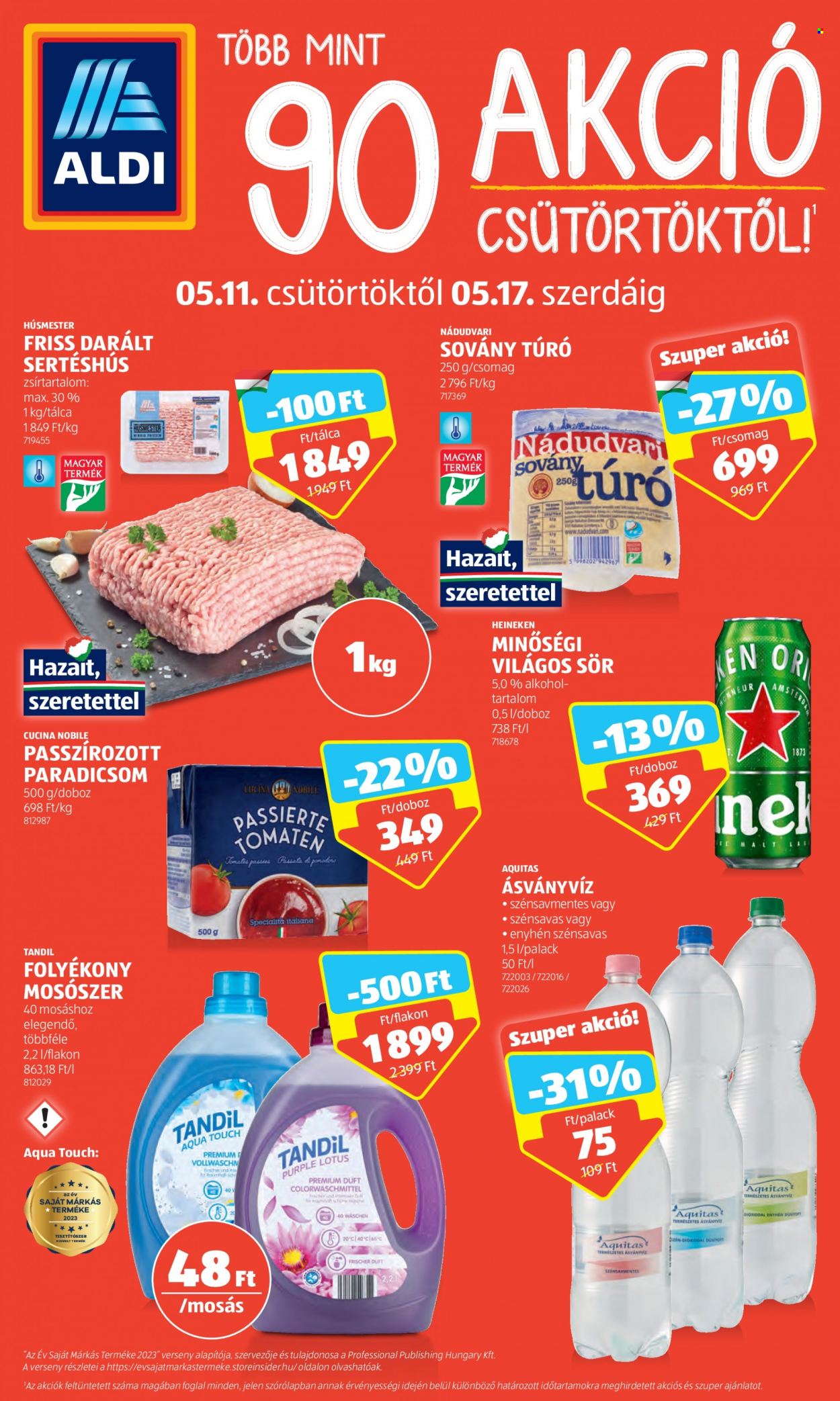 Aldi akciós újságok - 2023.05.11 - 2023.05.17. Oldal 1