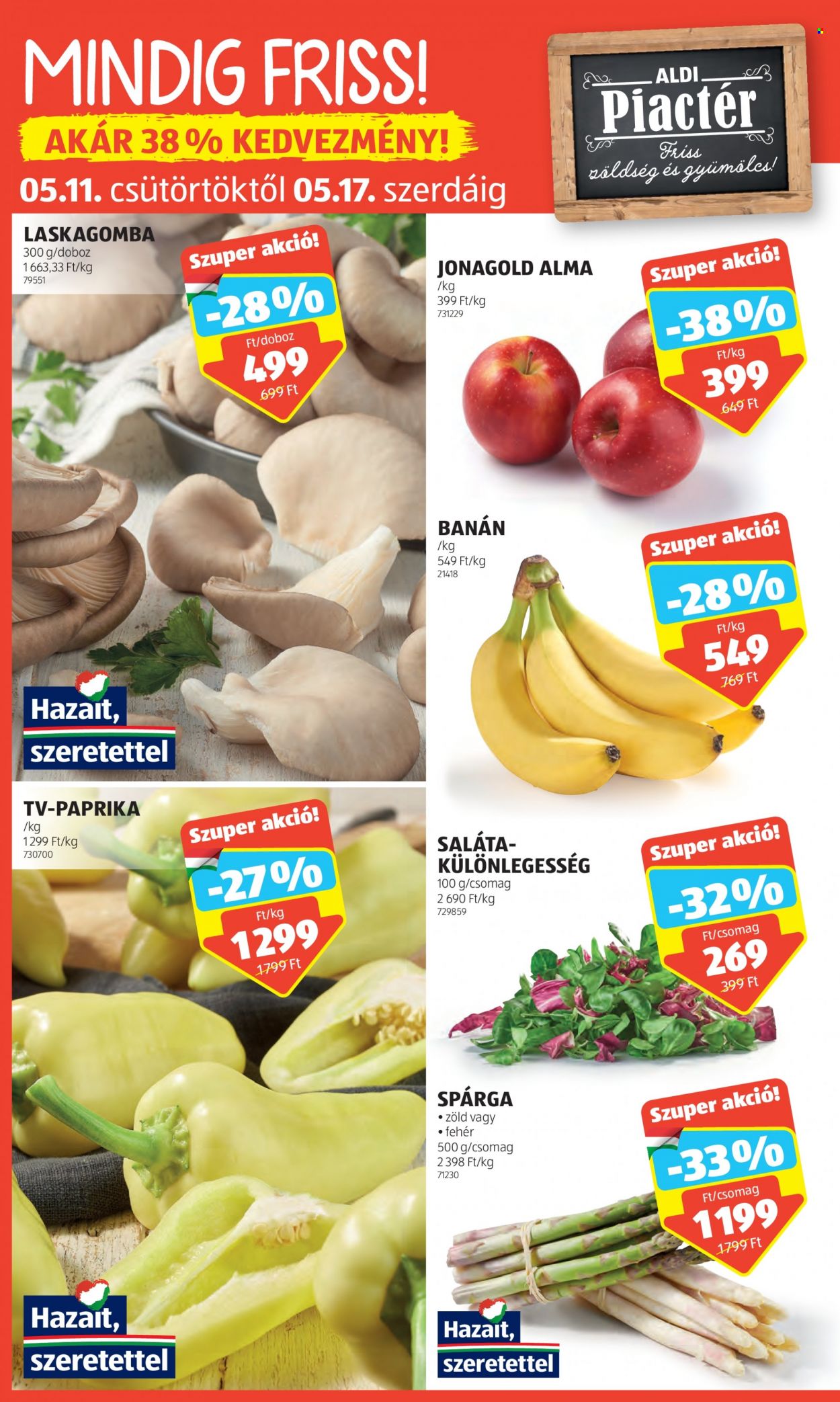 Aldi akciós újságok - 2023.05.11 - 2023.05.17. Oldal 2