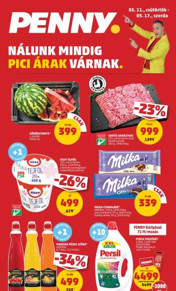 Újság Penny Market - 2023.05.11 - 2023.05.17.