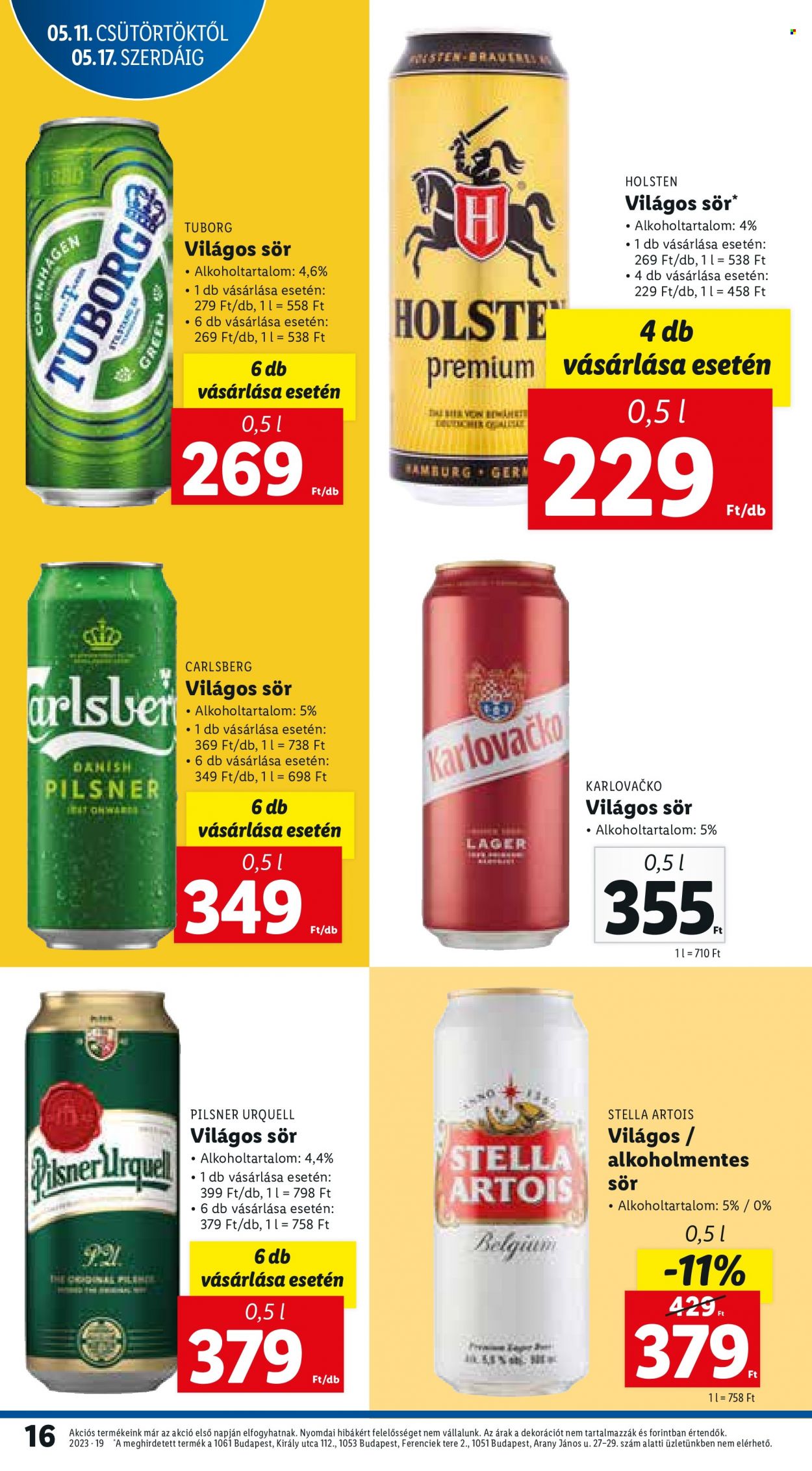 Lidl akciós újságok - 2023.05.11 - 2023.05.17. Oldal 16