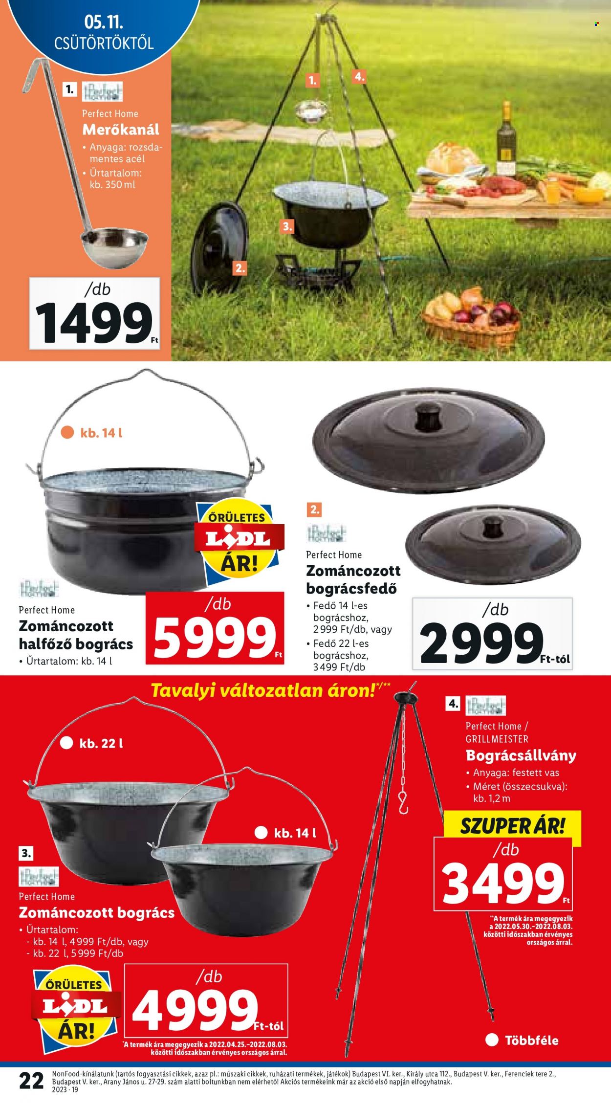 Lidl akciós újságok - 2023.05.11 - 2023.05.17. Oldal 22