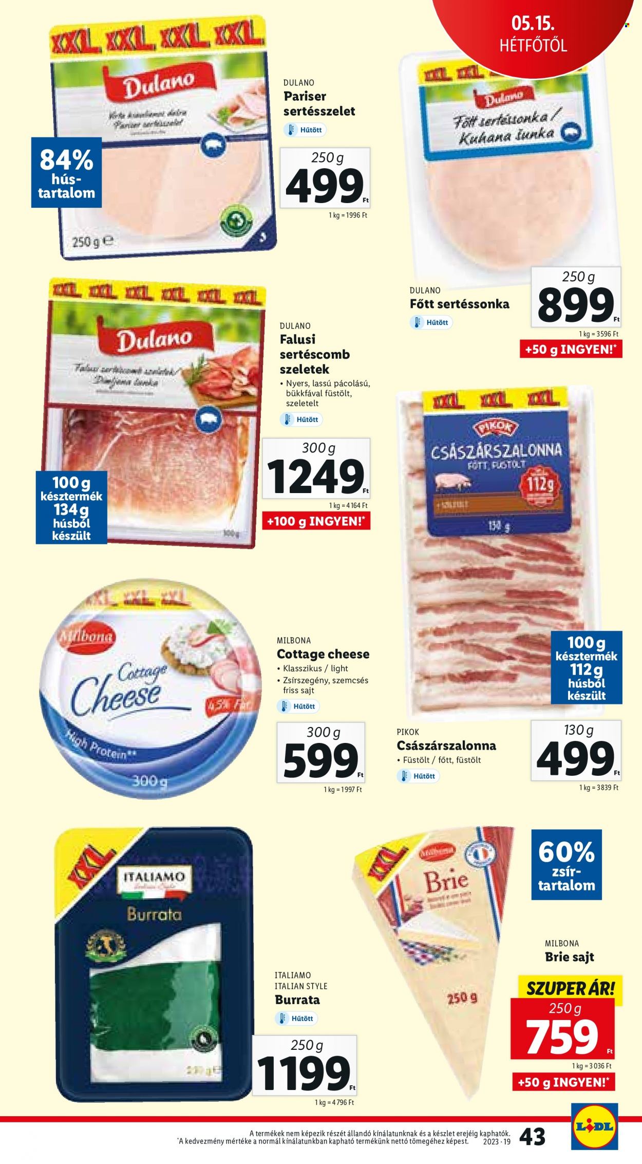 Lidl akciós újságok - 2023.05.11 - 2023.05.17. Oldal 43