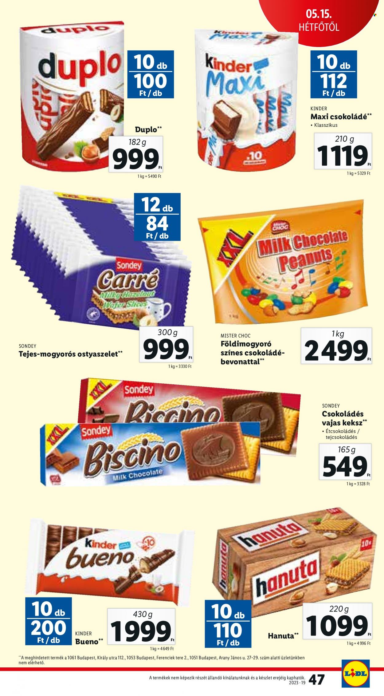 Lidl akciós újságok - 2023.05.11 - 2023.05.17. Oldal 47