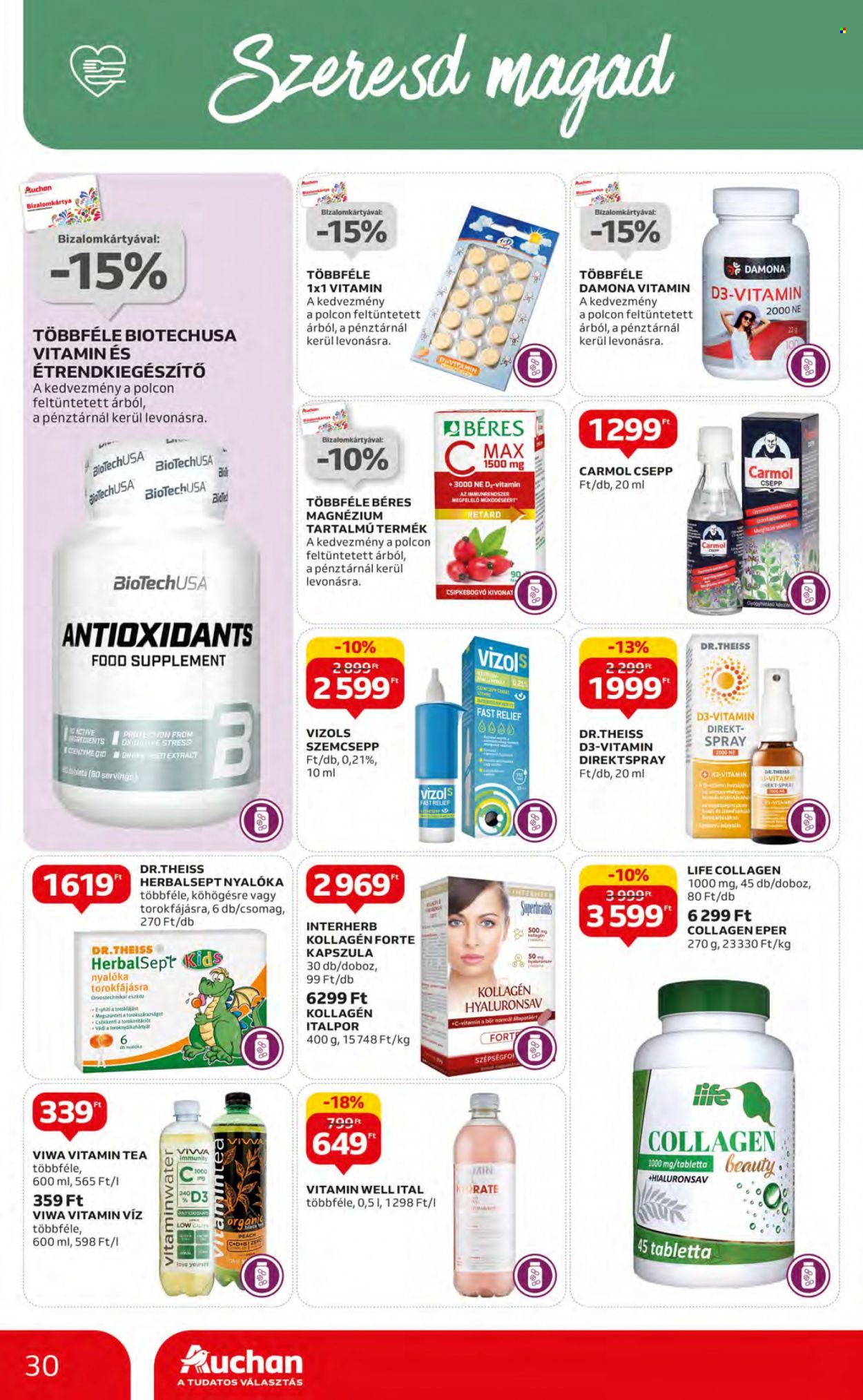 Auchan akciós újságok - 2023.05.11 - 2023.05.17. Oldal 30