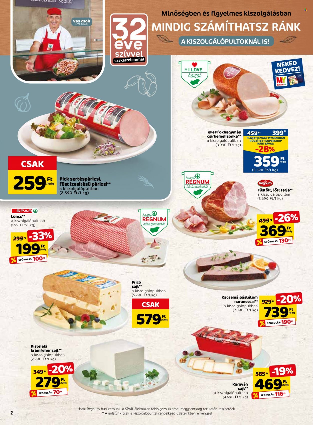 SPAR akciós újságok - 2023.05.11 - 2023.05.17. Oldal 2