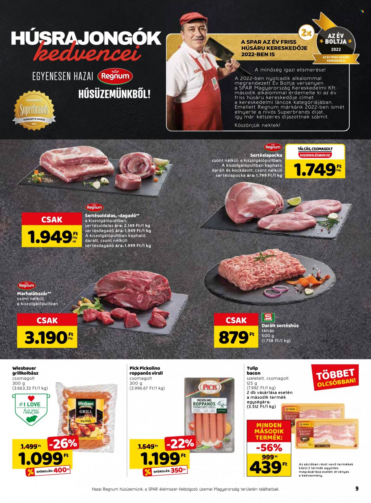 SPAR akciós újságok - 2023.05.11 - 2023.05.17. Oldal 13