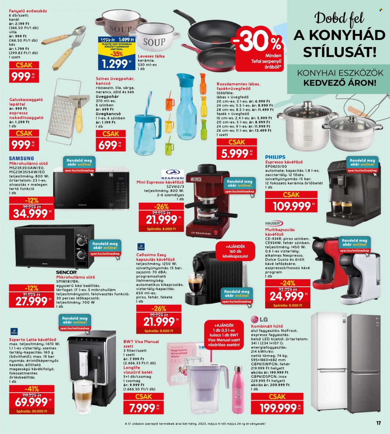 INTERSPAR akciós újságok - 2023.05.11 - 2023.05.17. Oldal 23