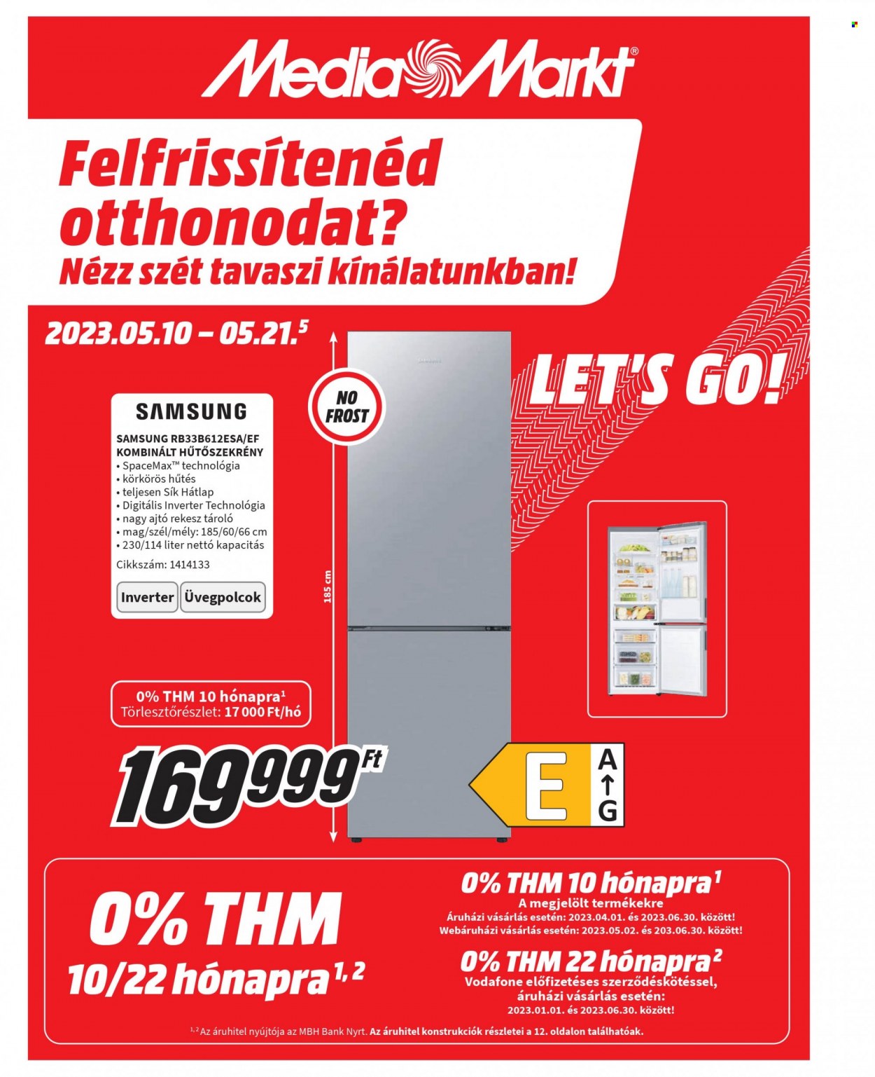 MediaMarkt akciós újságok - 2023.05.10 - 2023.05.21. Oldal 1