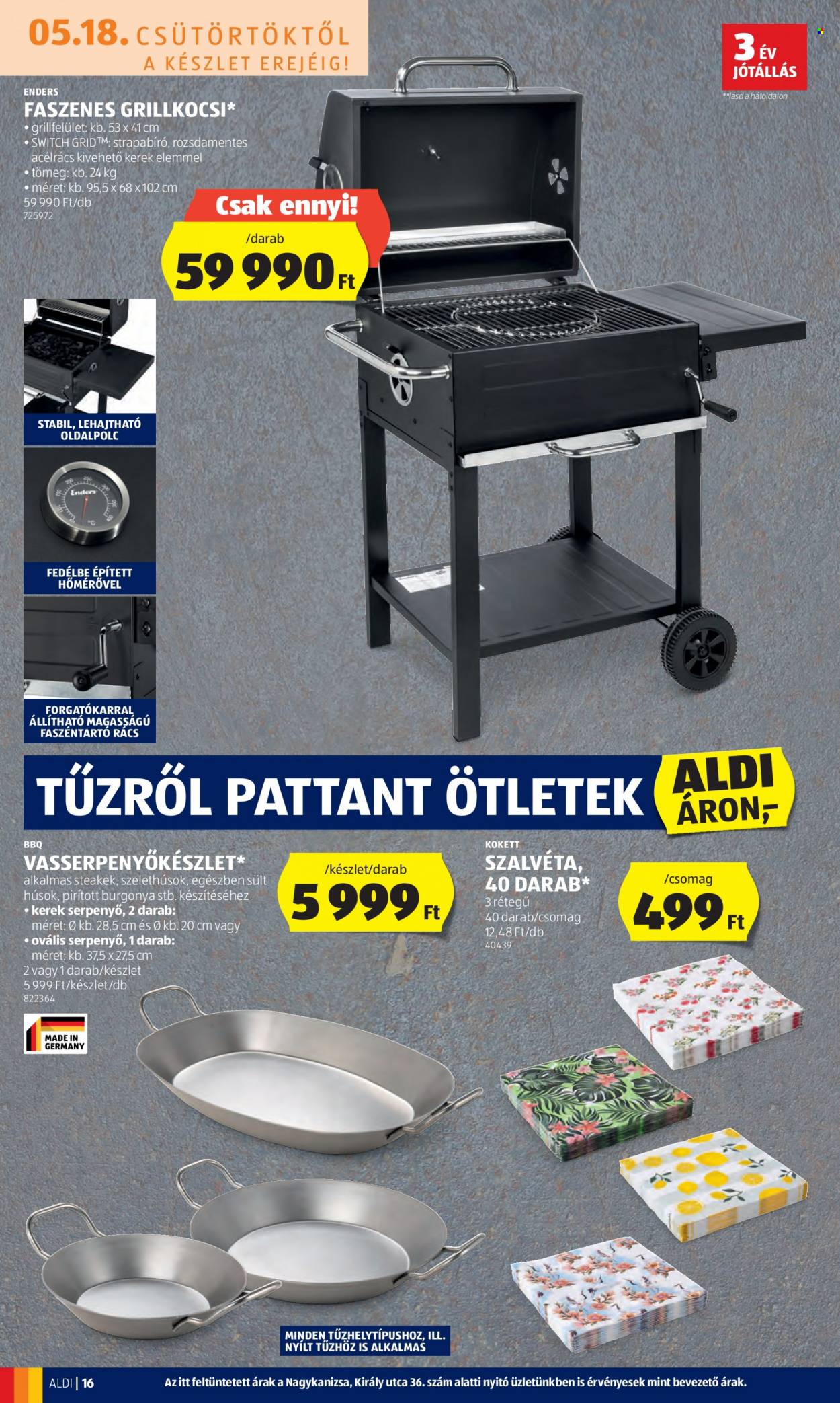 Aldi akciós újságok - 2023.05.18 - 2023.05.24. Oldal 18