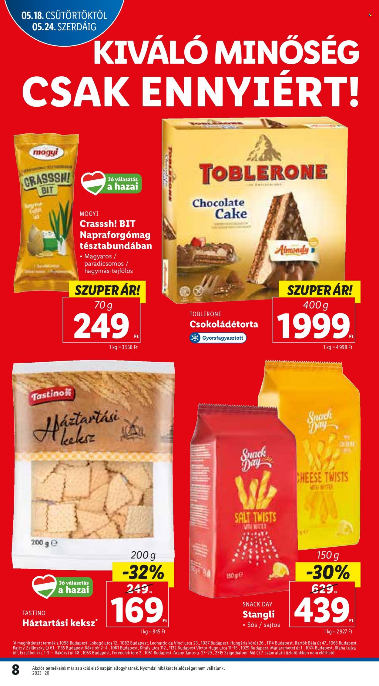 Lidl akciós újságok - 2023.05.18 - 2023.05.24. Oldal 8