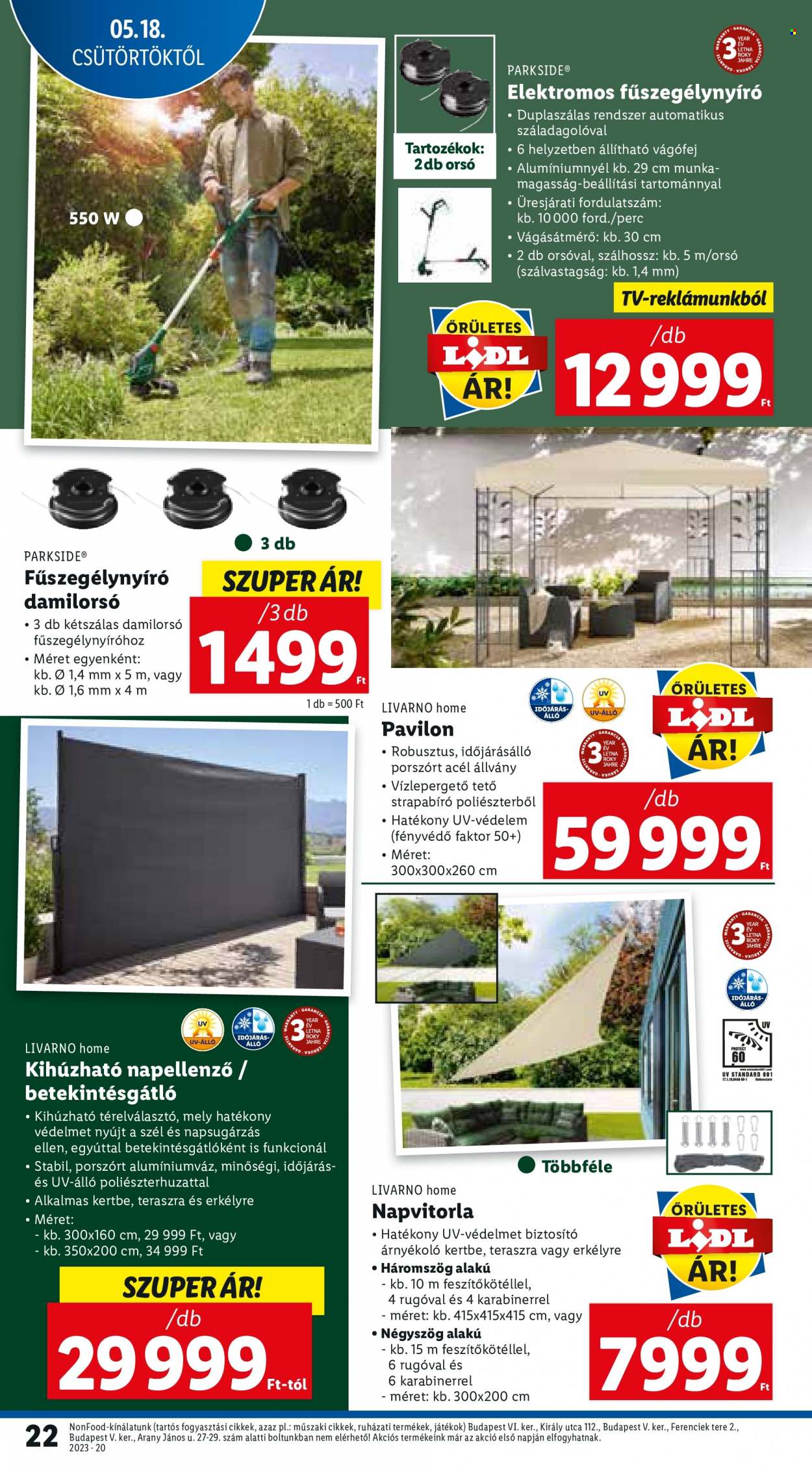 Lidl akciós újságok - 2023.05.18 - 2023.05.24. Oldal 22