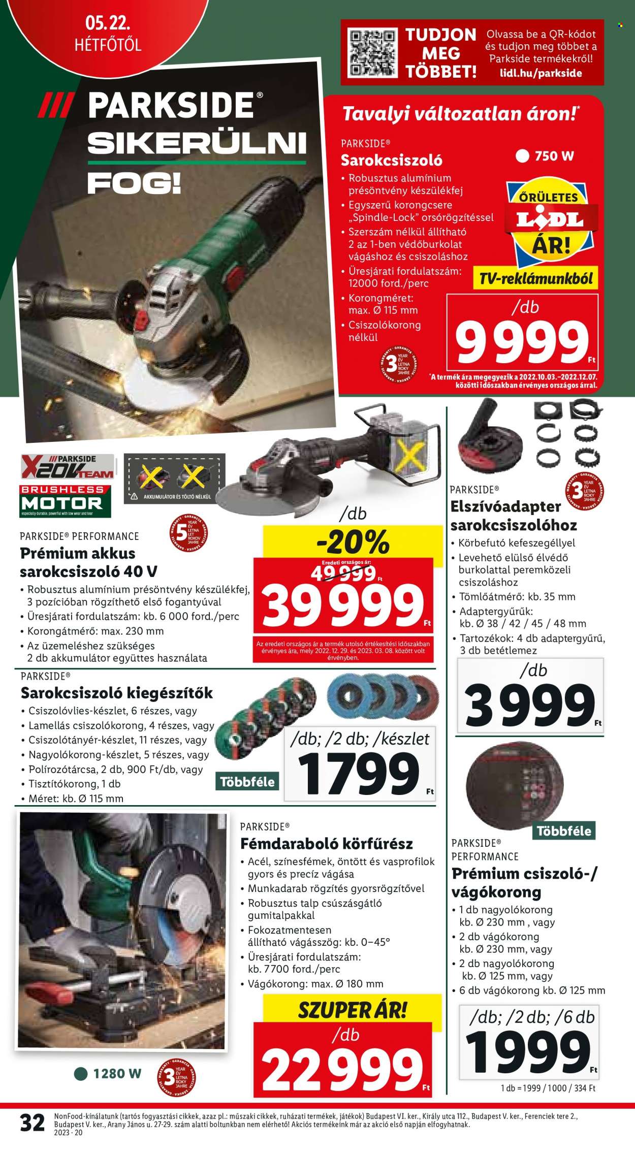 Lidl akciós újságok - 2023.05.18 - 2023.05.24. Oldal 32