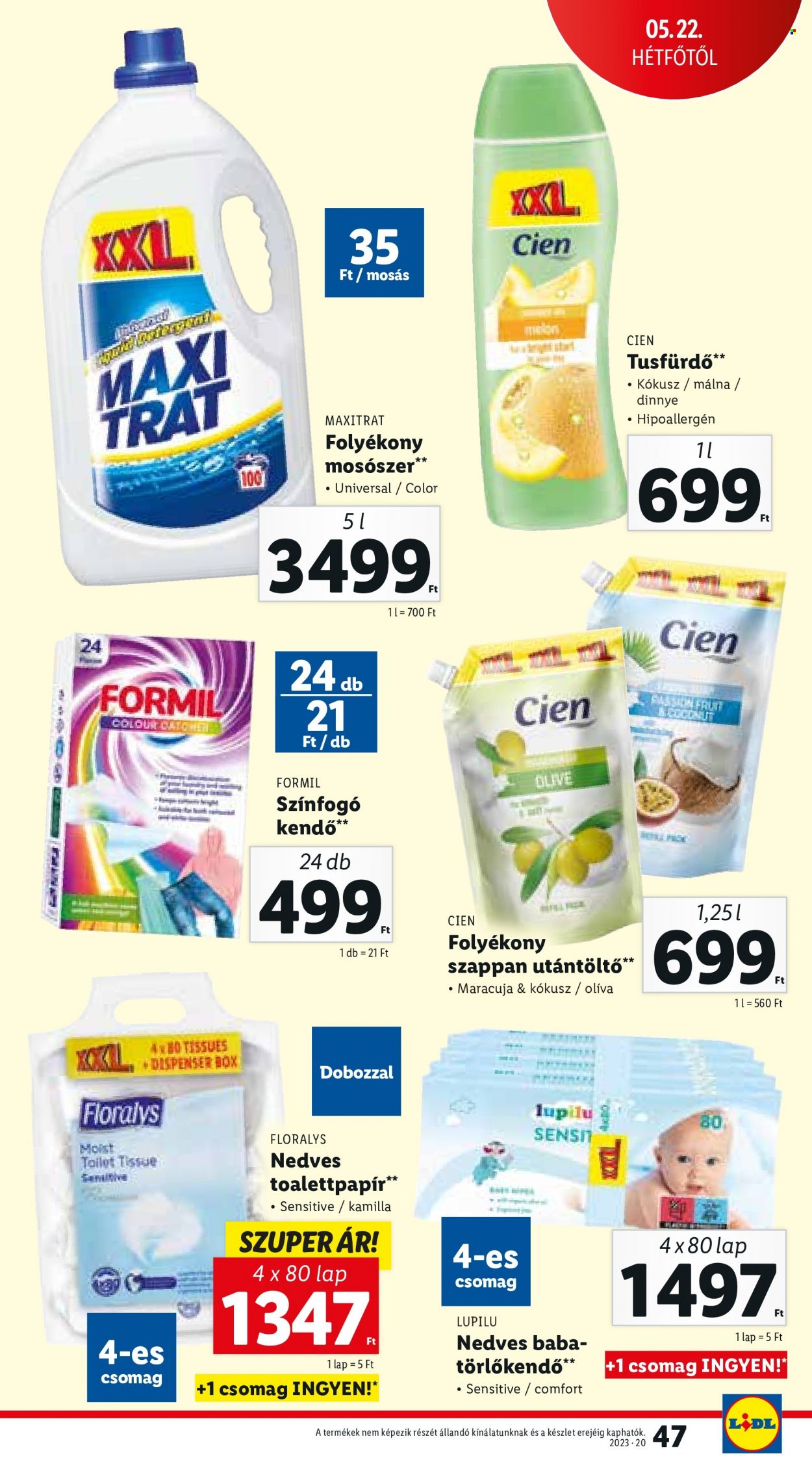 Lidl akciós újságok - 2023.05.18 - 2023.05.24. Oldal 47