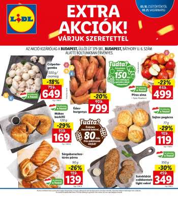 Újság Lidl - 2023.05.18 - 2023.05.21.