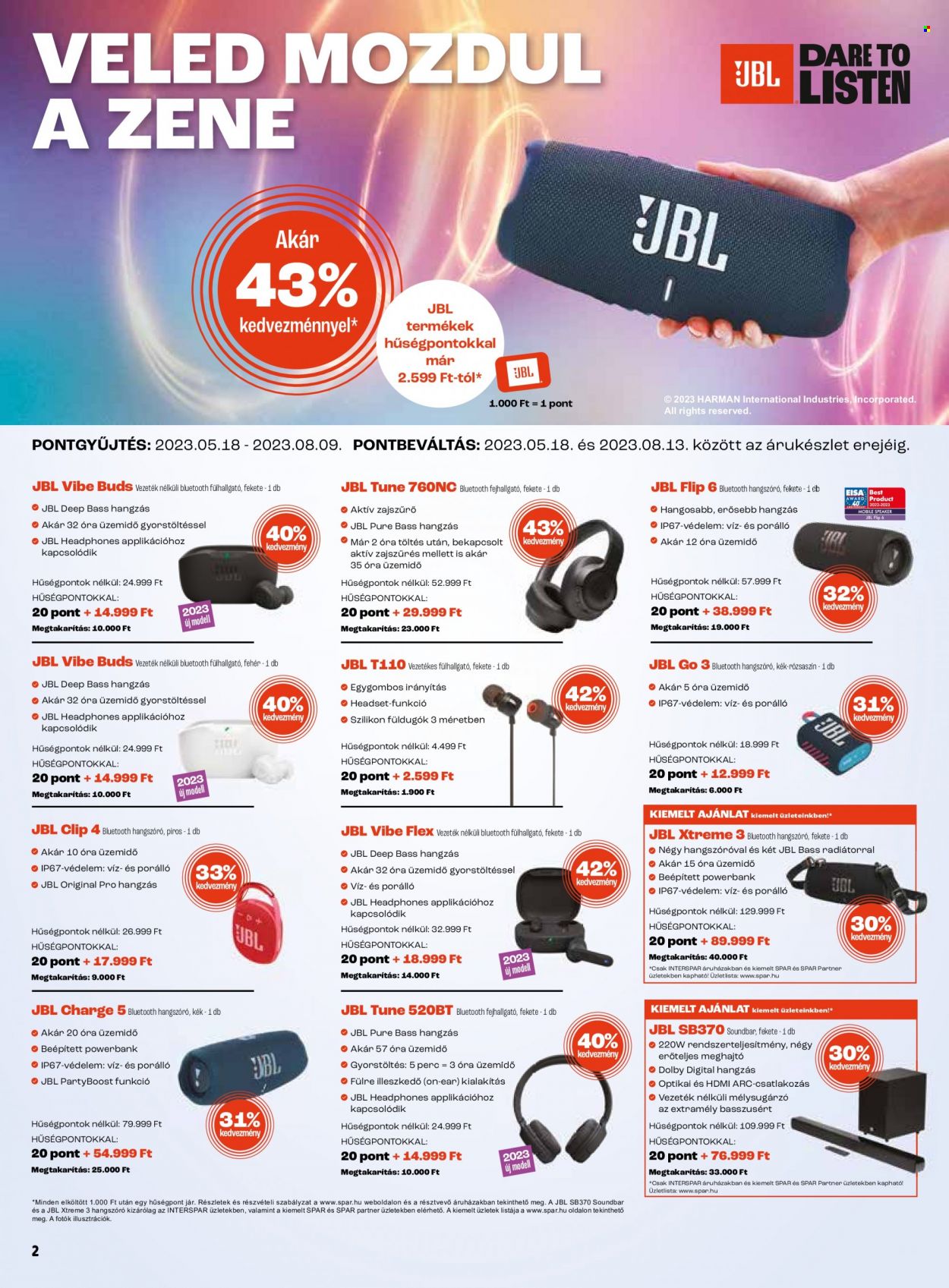 SPAR akciós újságok - 2023.05.18 - 2023.05.24. Oldal 2