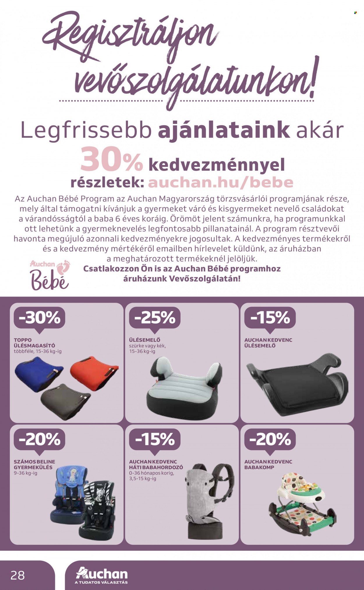 Auchan akciós újságok - 2023.05.18 - 2023.05.24. Oldal 28