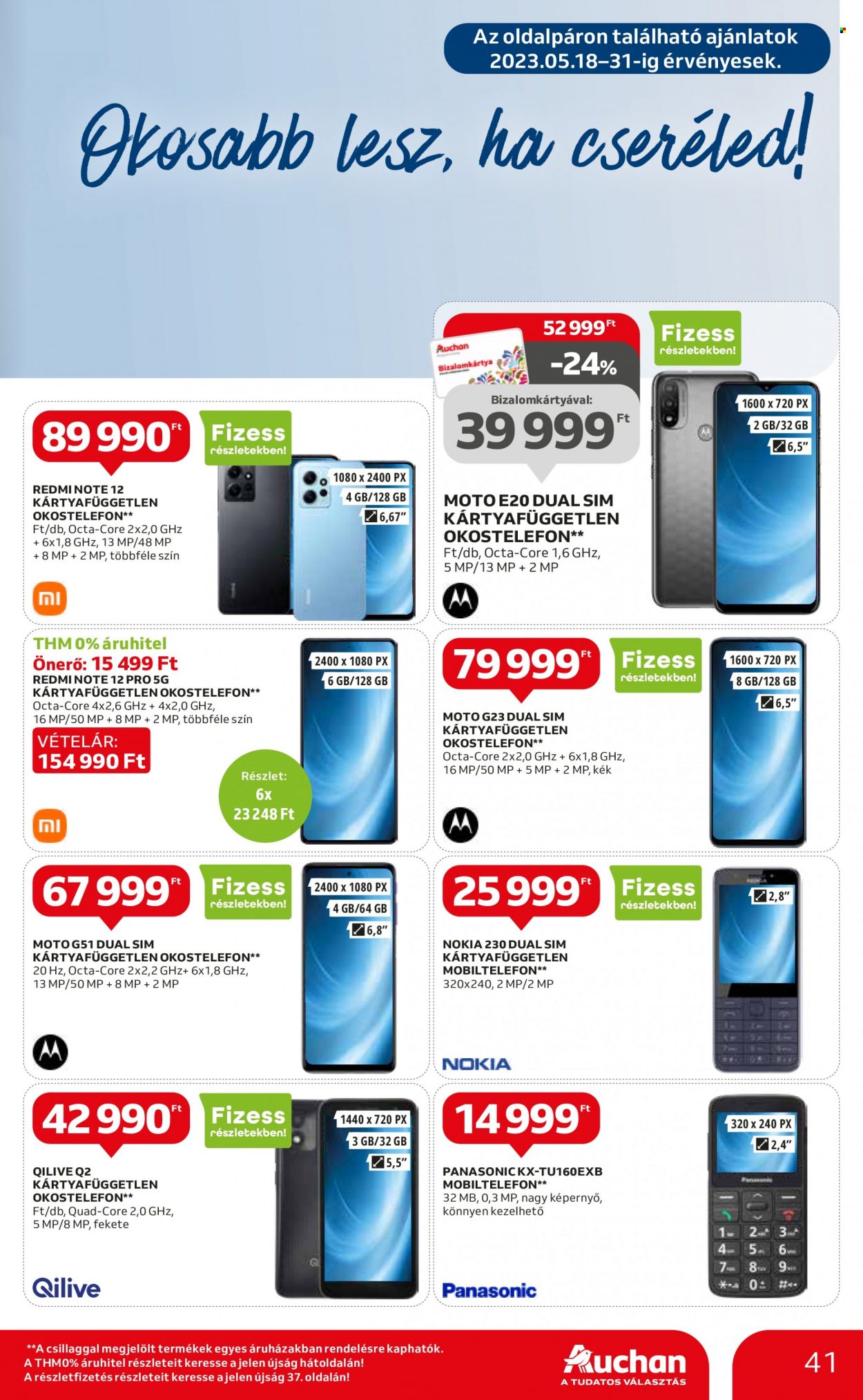 Auchan akciós újságok - 2023.05.18 - 2023.05.24. Oldal 41