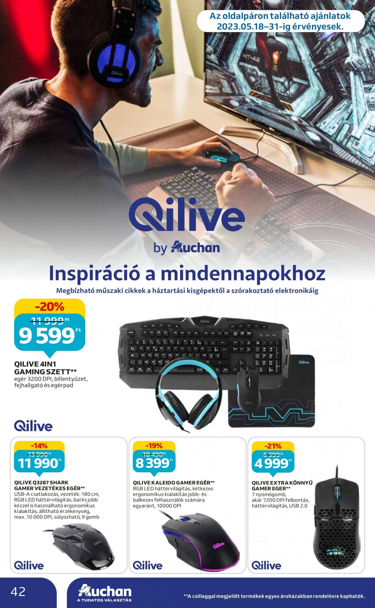 Auchan akciós újságok - 2023.05.18 - 2023.05.24. Oldal 42