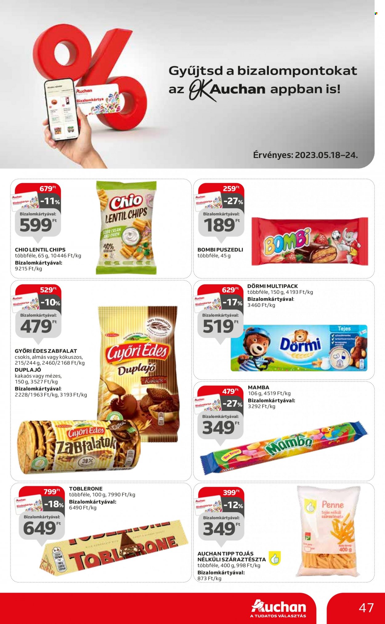 Auchan akciós újságok - 2023.05.18 - 2023.05.24. Oldal 47