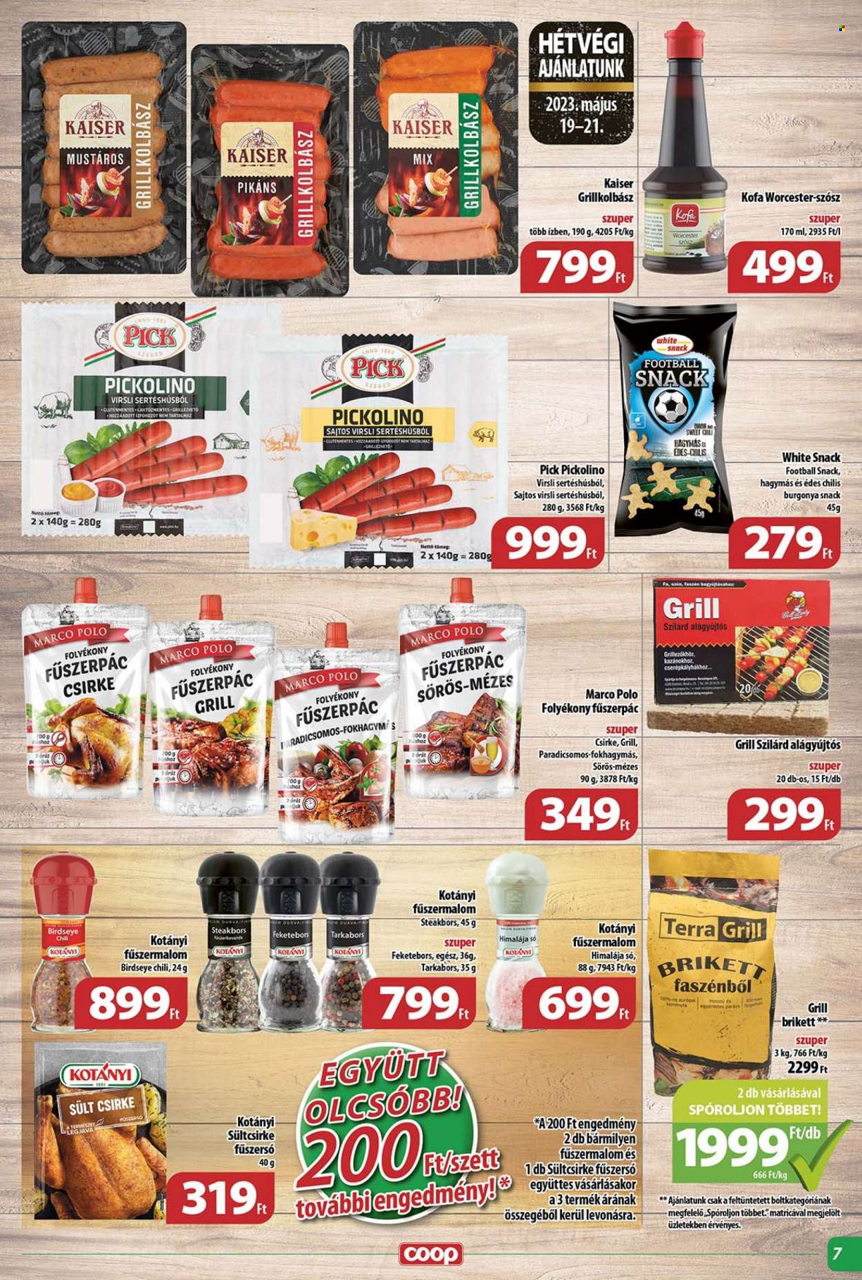 Coop akciós újságok - 2023.05.17 - 2023.05.23. Oldal 7