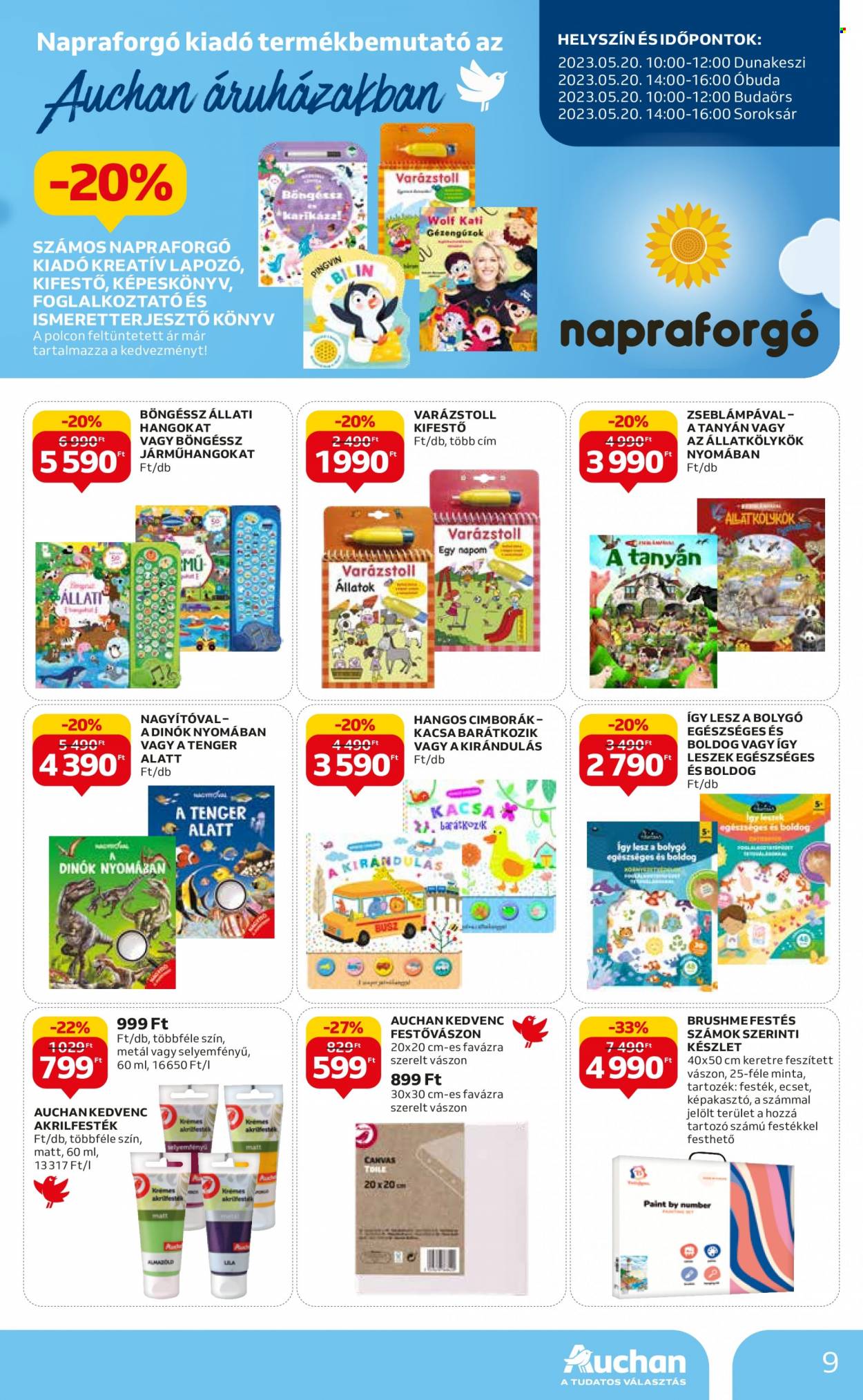 Auchan akciós újságok - 2023.05.18 - 2023.05.31. Oldal 9