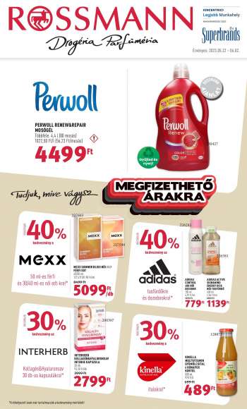 Újság Rossmann - 2023.05.22 - 2023.06.02.