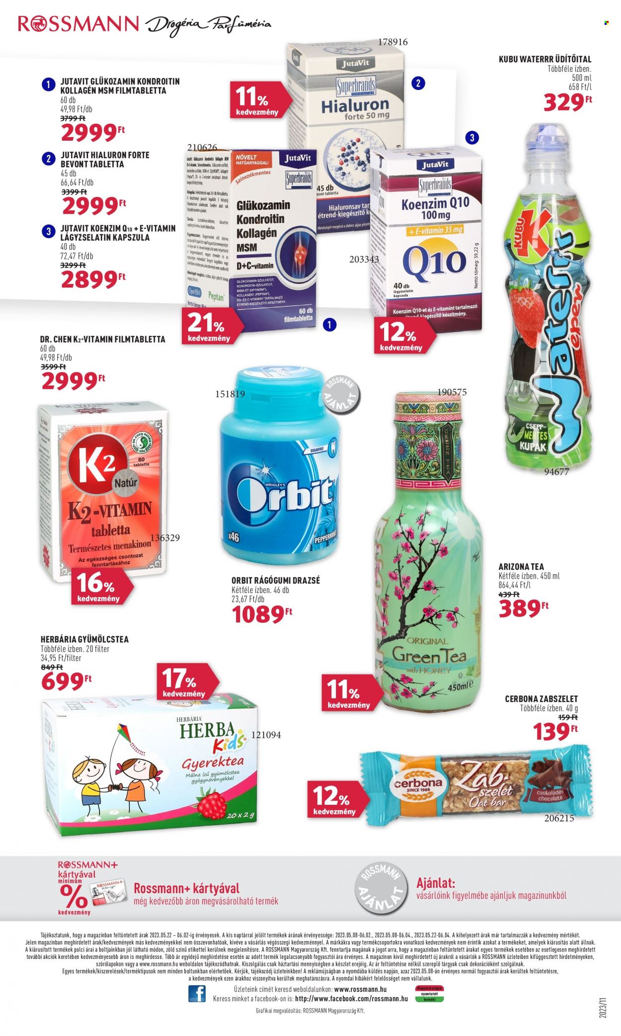 Rossmann akciós újságok - 2023.05.22 - 2023.06.02. Oldal 26