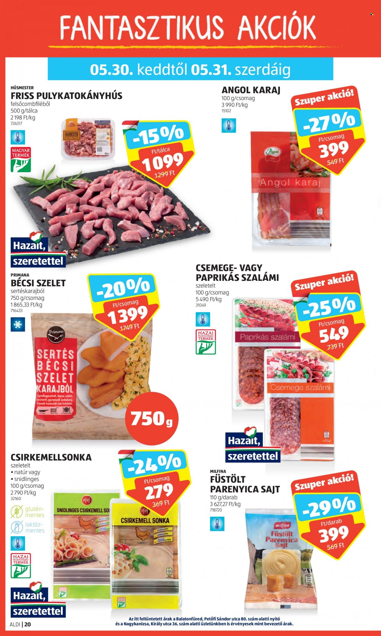 Aldi akciós újságok - 2023.05.25 - 2023.05.31. Oldal 22