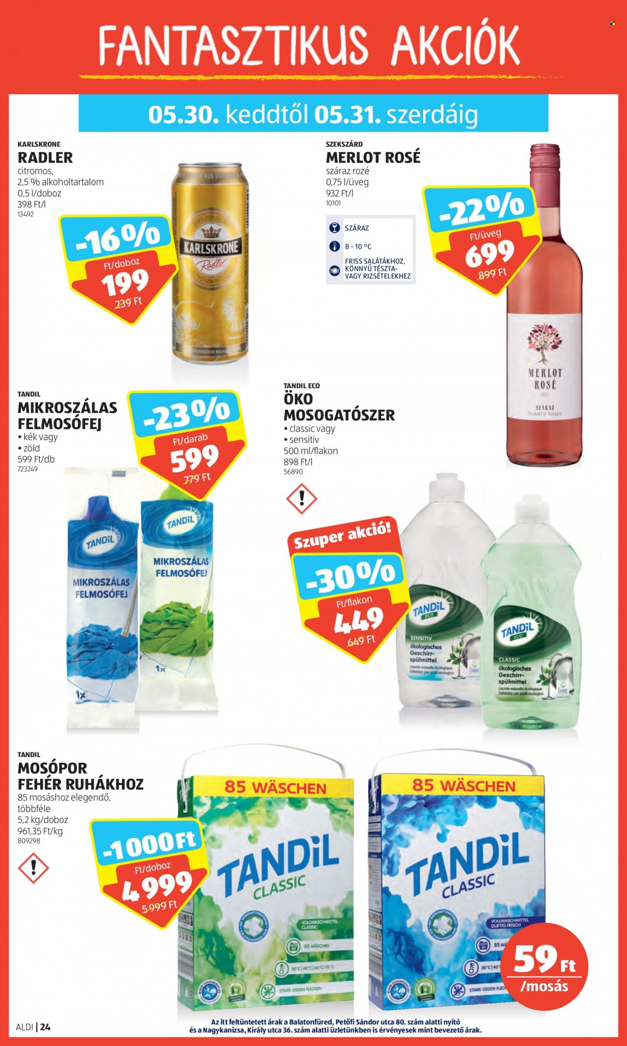 Aldi akciós újságok - 2023.05.25 - 2023.05.31. Oldal 26