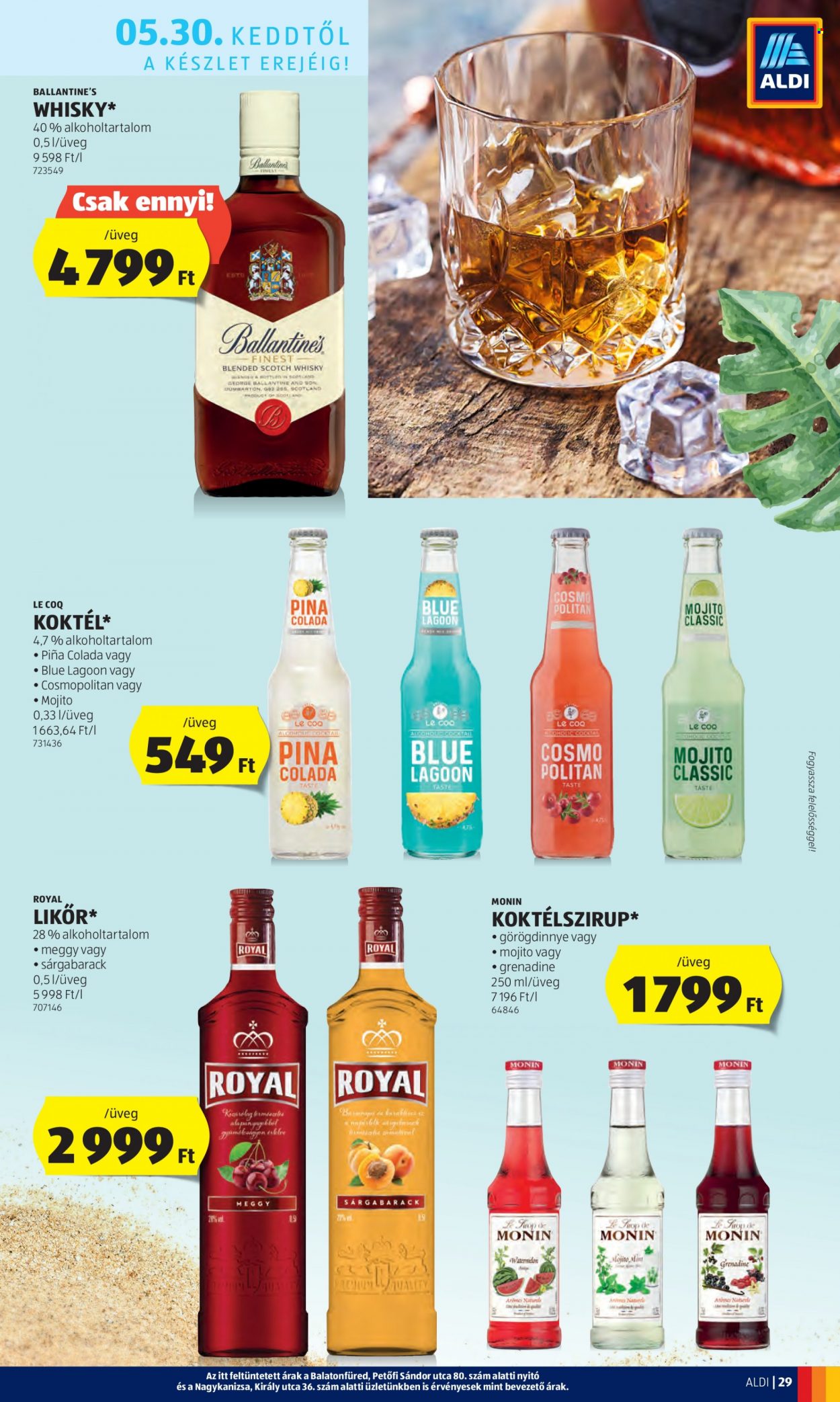 Aldi akciós újságok - 2023.05.25 - 2023.05.31. Oldal 33