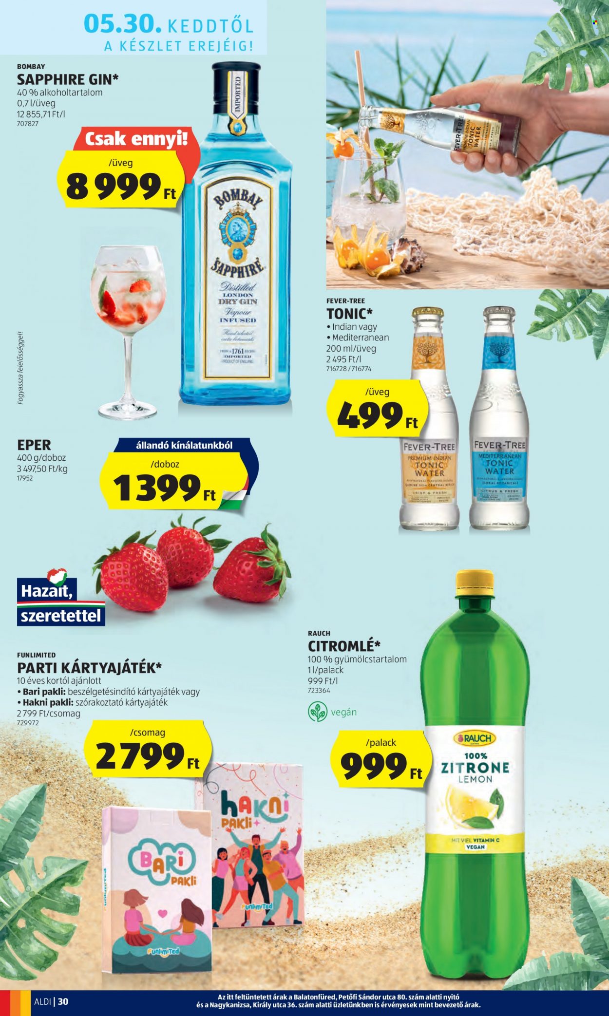 Aldi akciós újságok - 2023.05.25 - 2023.05.31. Oldal 34