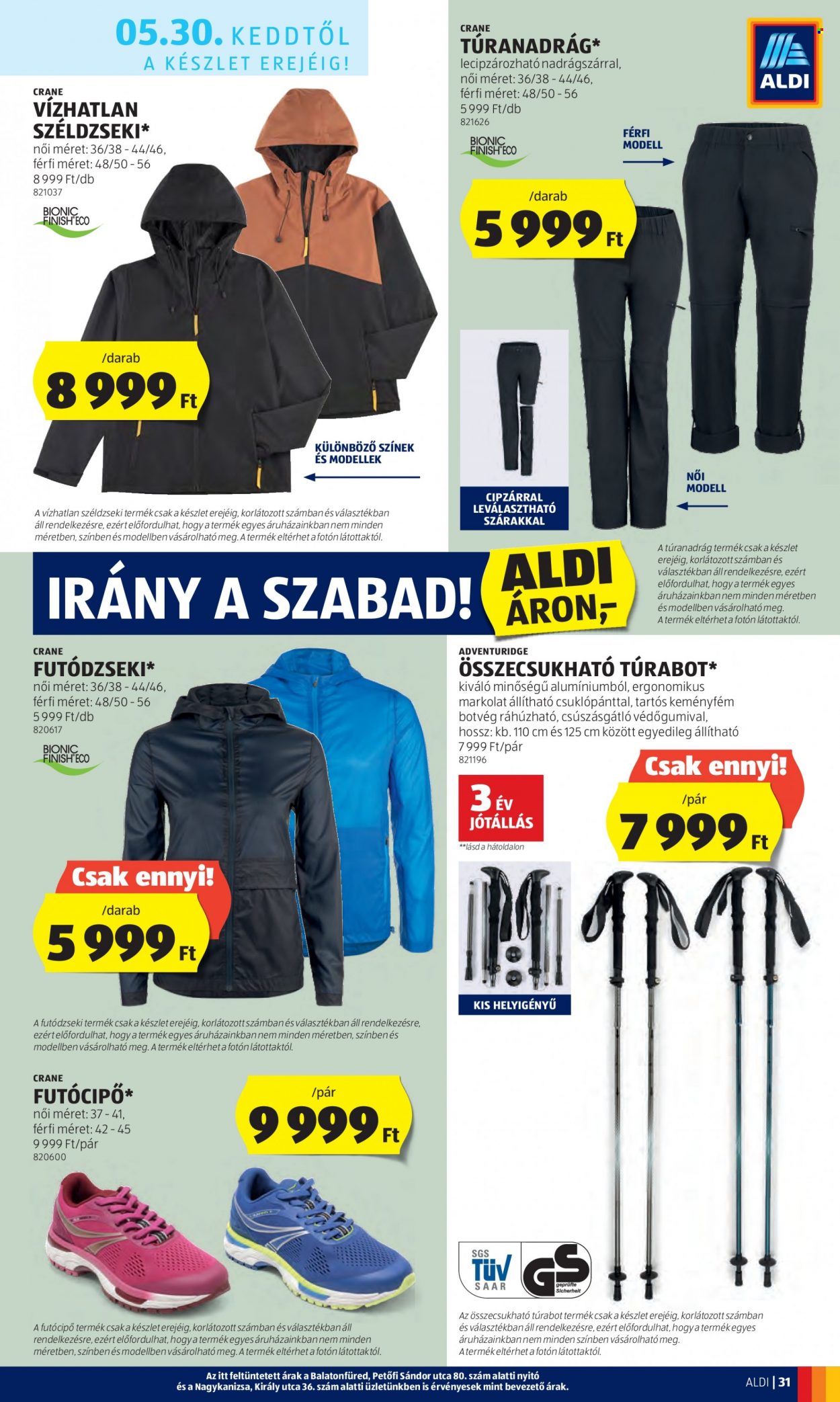 Aldi akciós újságok - 2023.05.25 - 2023.05.31. Oldal 35