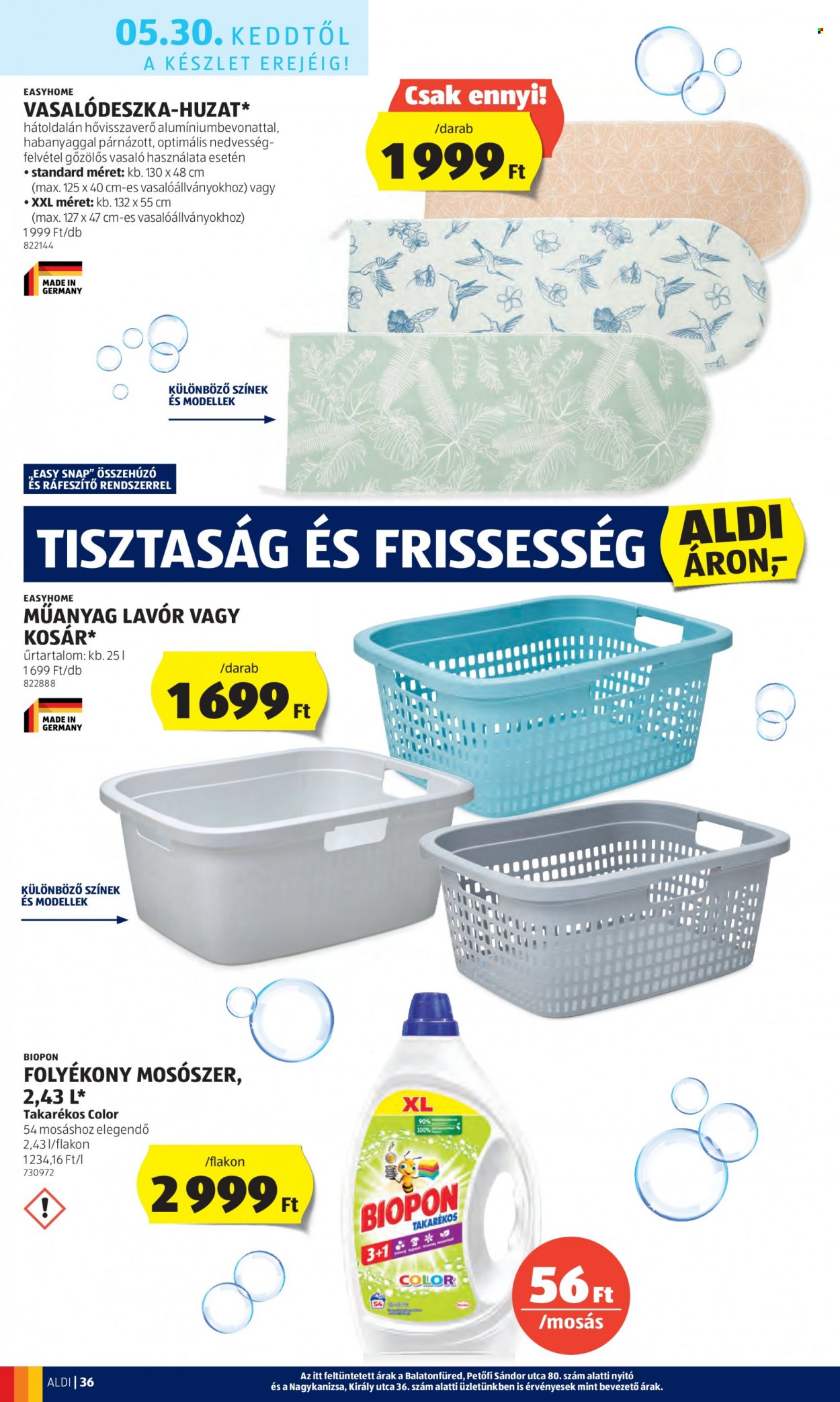 Aldi akciós újságok - 2023.05.25 - 2023.05.31. Oldal 40