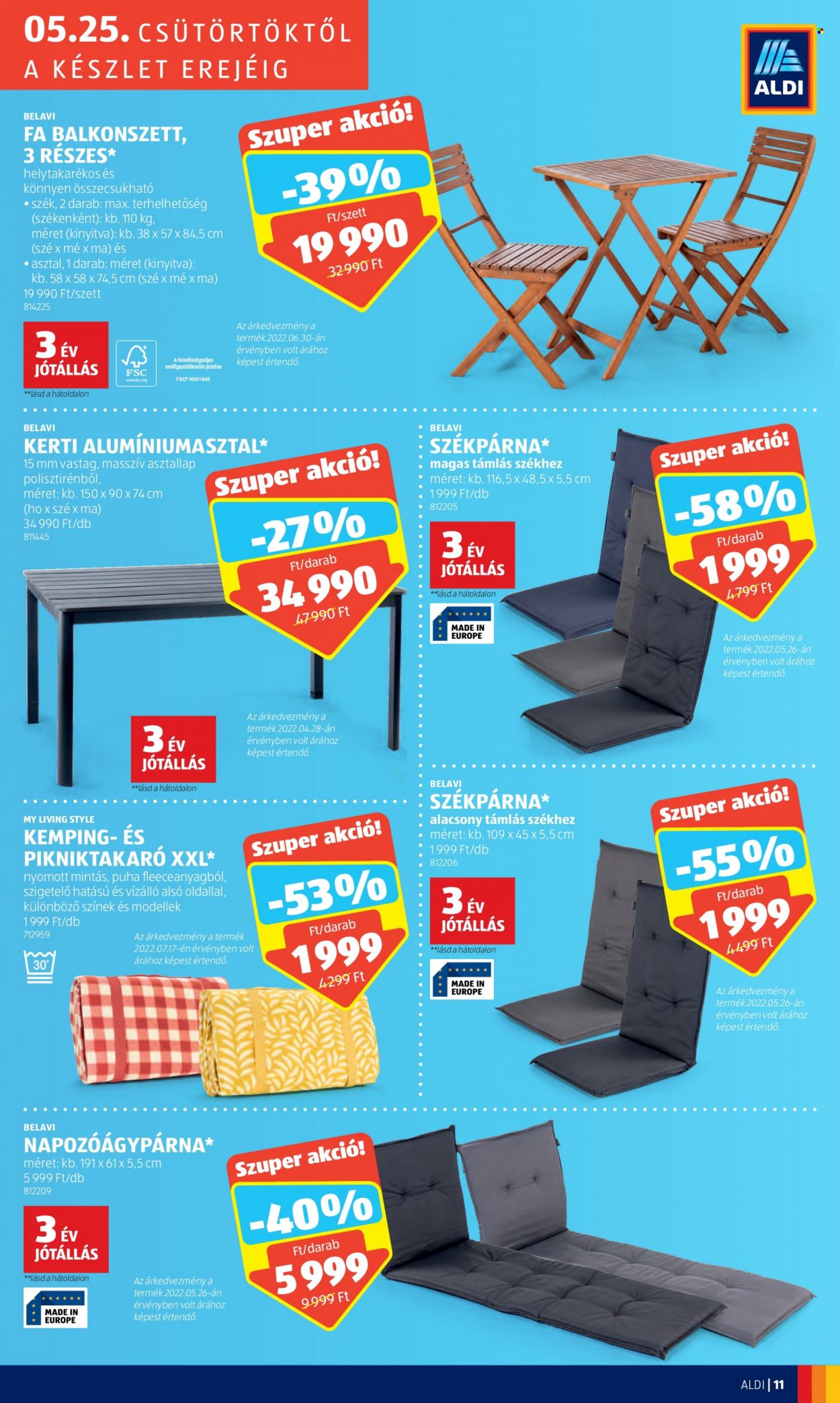 Aldi akciós újságok - 2023.05.25 - 2023.05.27. Oldal 11