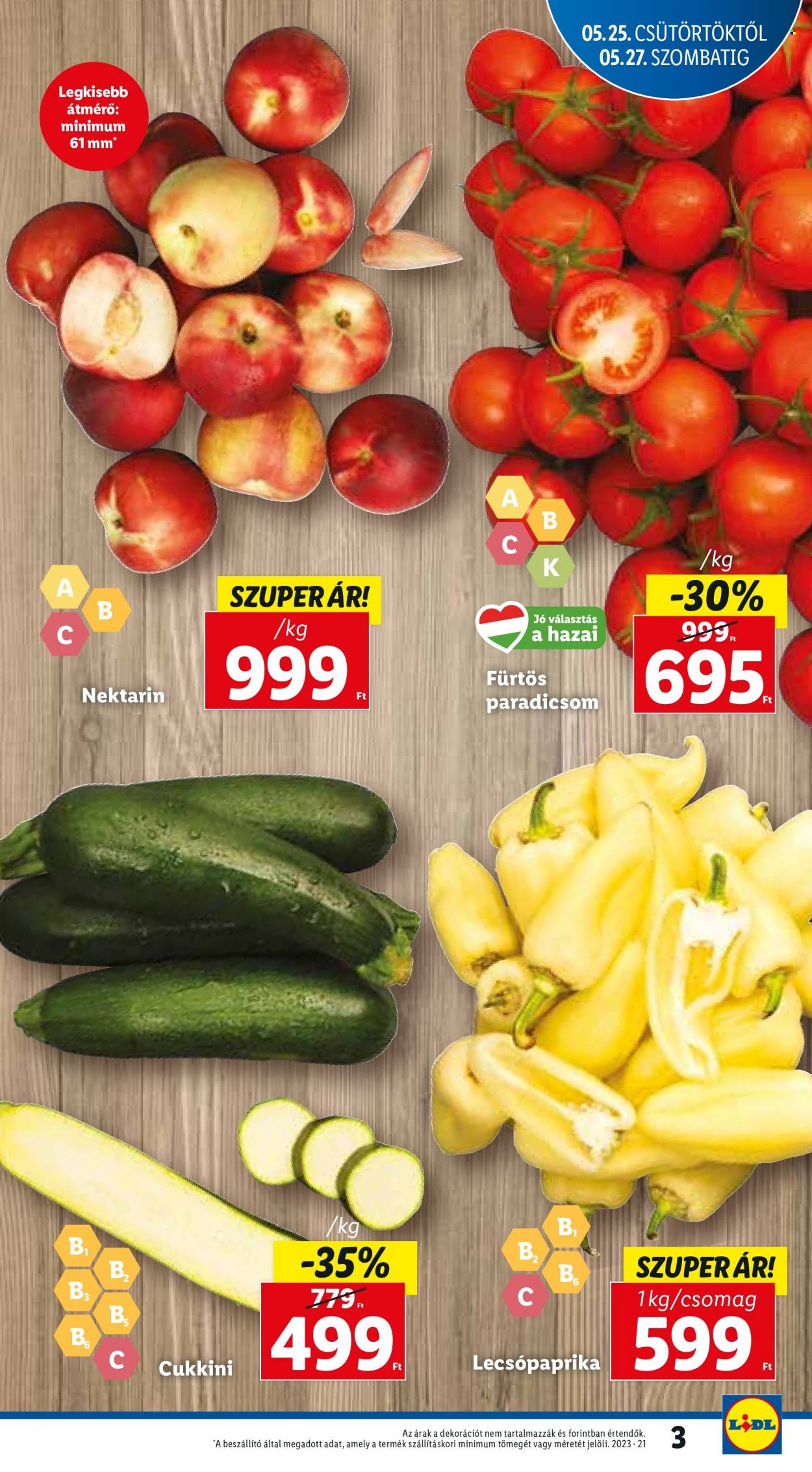 Lidl akciós újságok - 2023.05.25 - 2023.05.31. Oldal 3