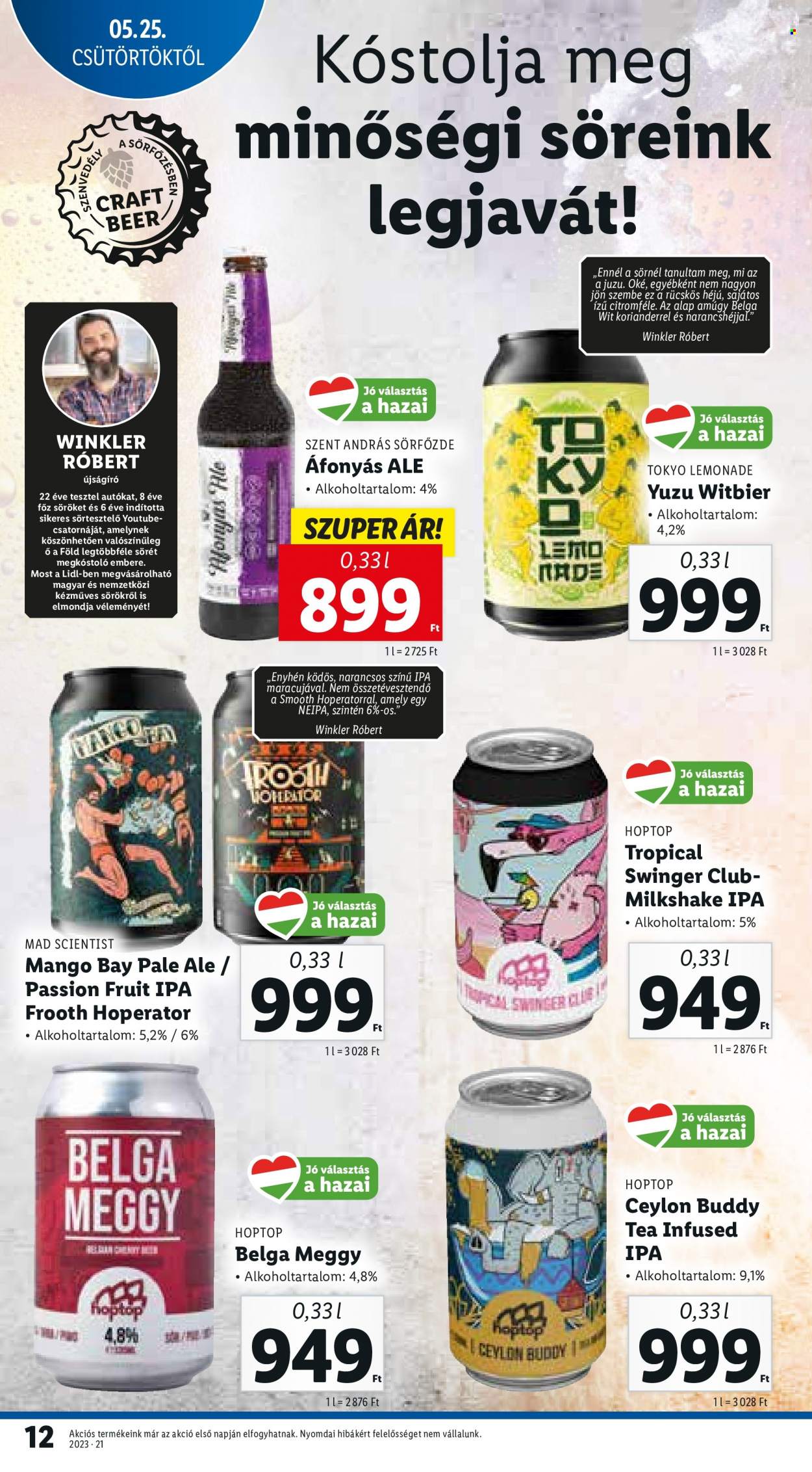 Lidl akciós újságok - 2023.05.25 - 2023.05.31. Oldal 12