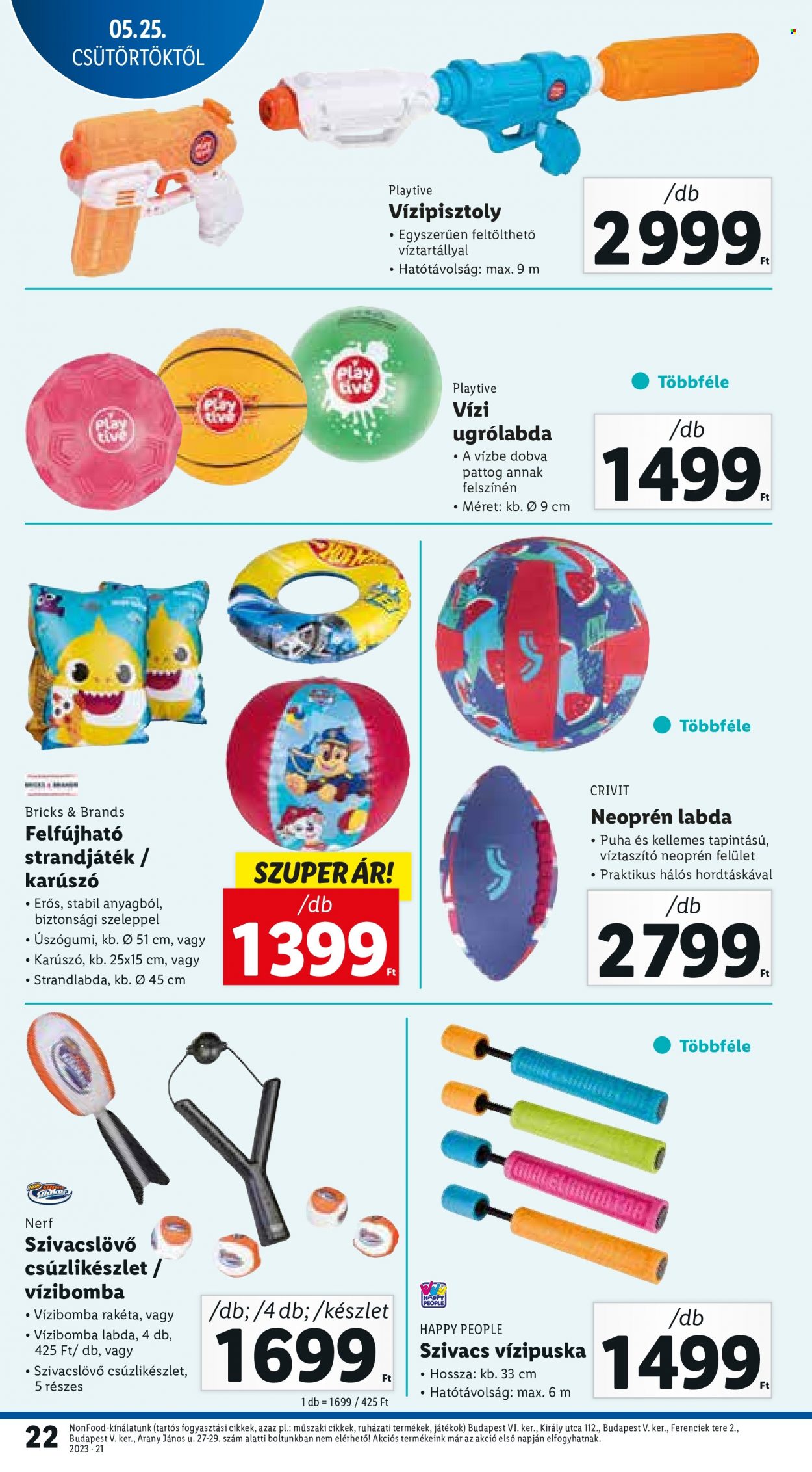 Lidl akciós újságok - 2023.05.25 - 2023.05.31. Oldal 22
