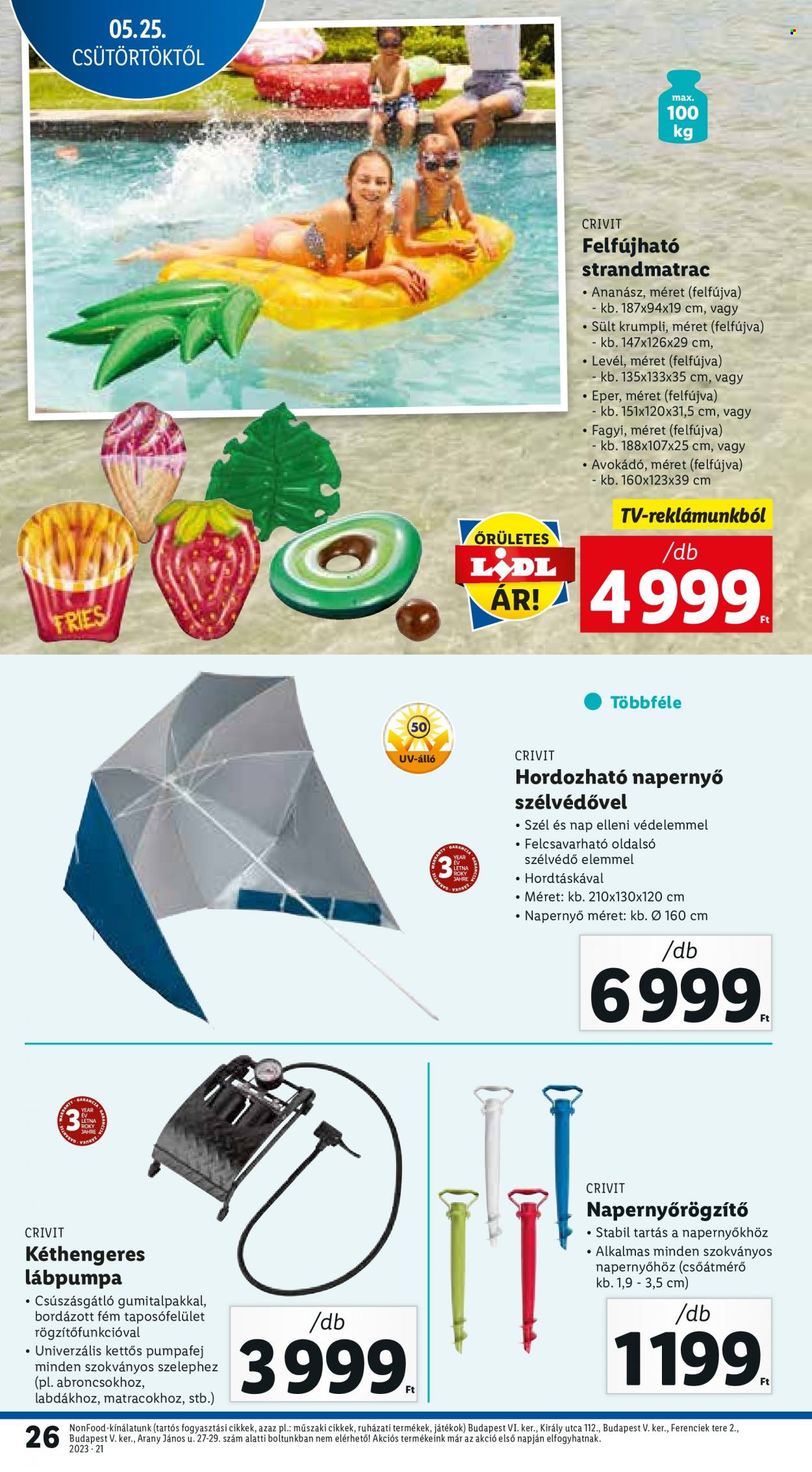 Lidl akciós újságok - 2023.05.25 - 2023.05.31. Oldal 26