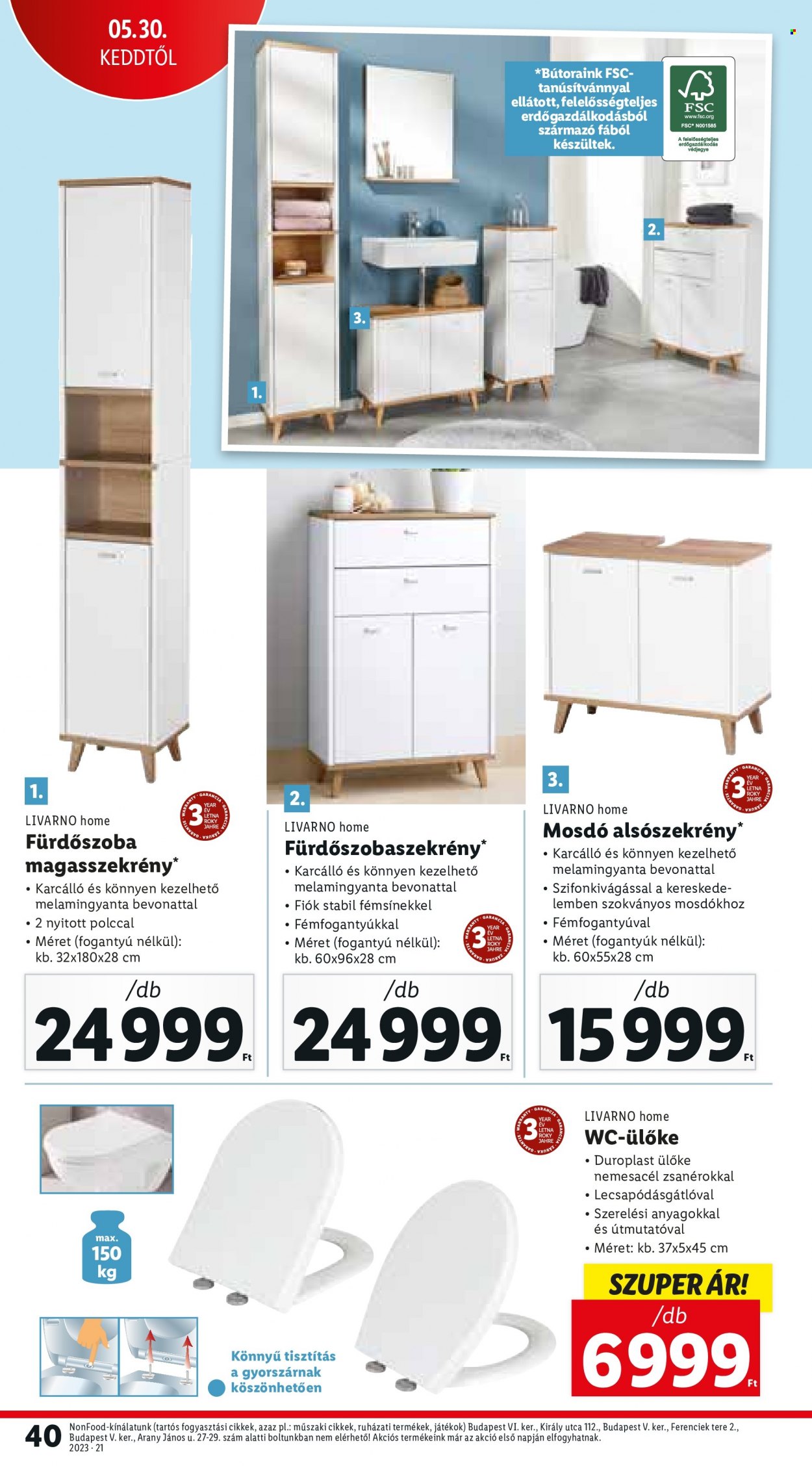 Lidl akciós újságok - 2023.05.25 - 2023.05.31. Oldal 40