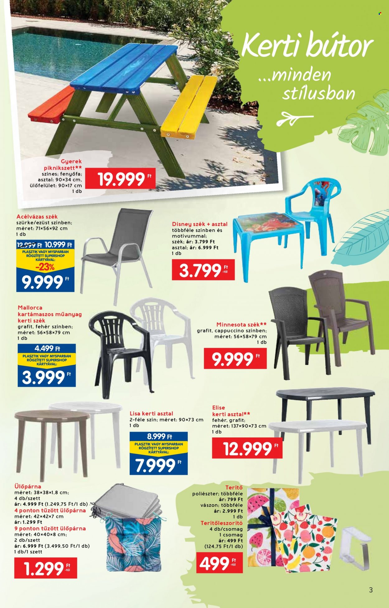 INTERSPAR akciós újságok - 2023.05.24 - 2023.06.21. Oldal 3