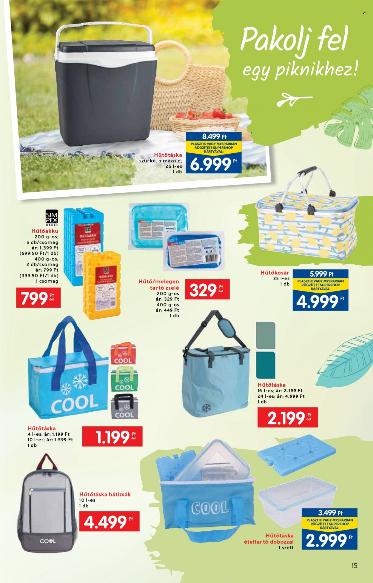INTERSPAR akciós újságok - 2023.05.24 - 2023.06.21. Oldal 15