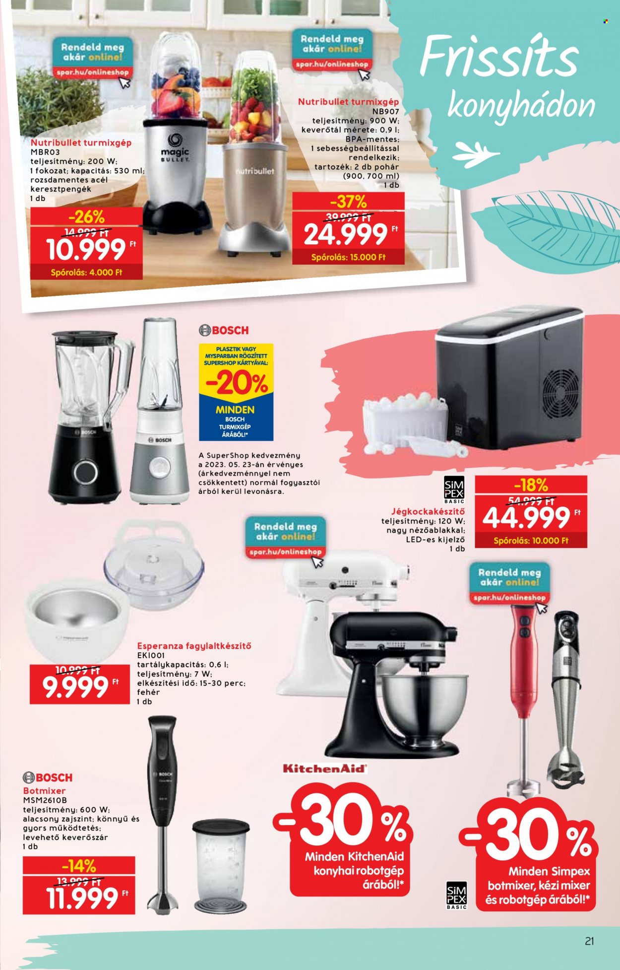 INTERSPAR akciós újságok - 2023.05.24 - 2023.06.21. Oldal 21