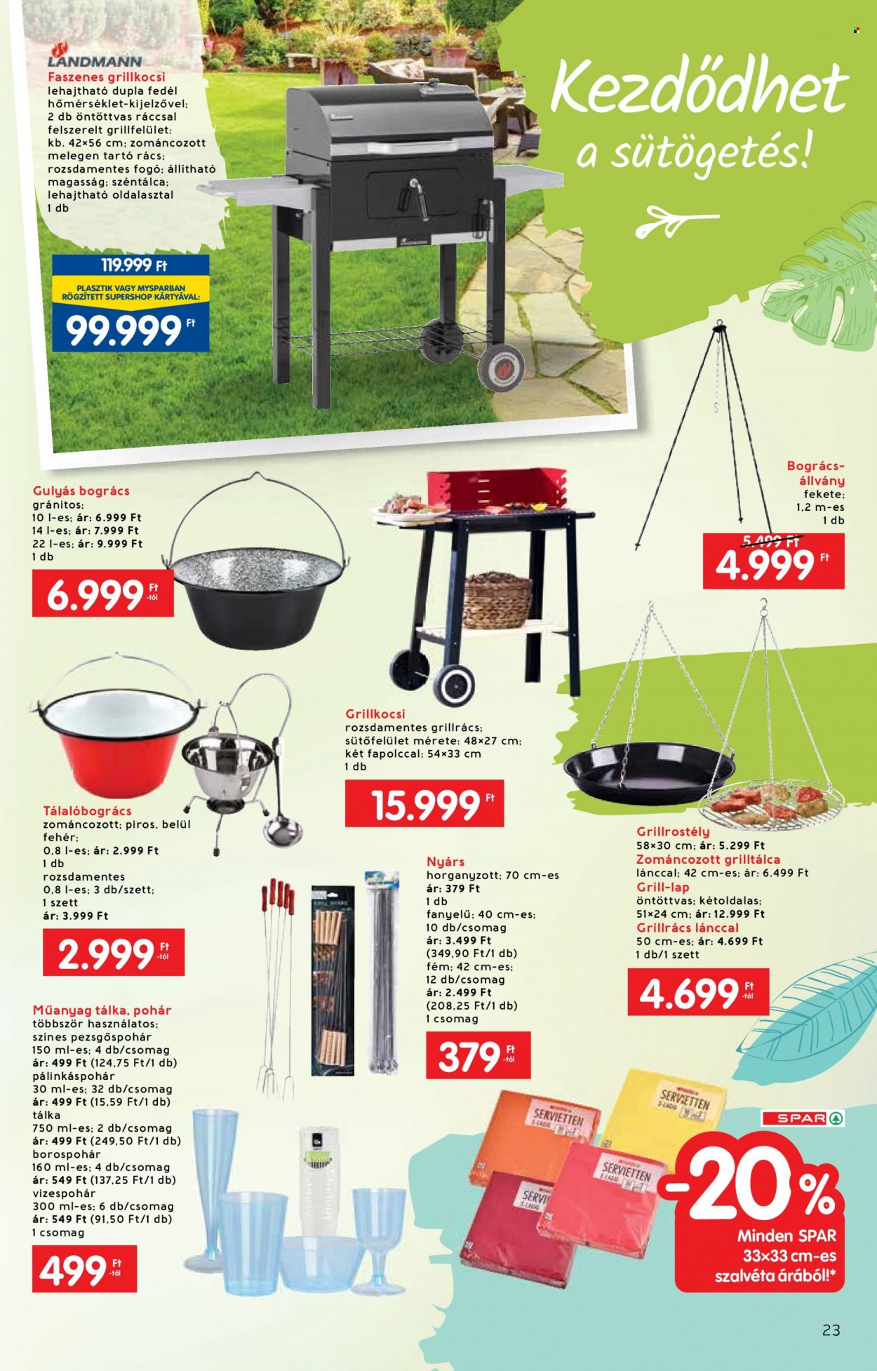 INTERSPAR akciós újságok - 2023.05.24 - 2023.06.21. Oldal 23
