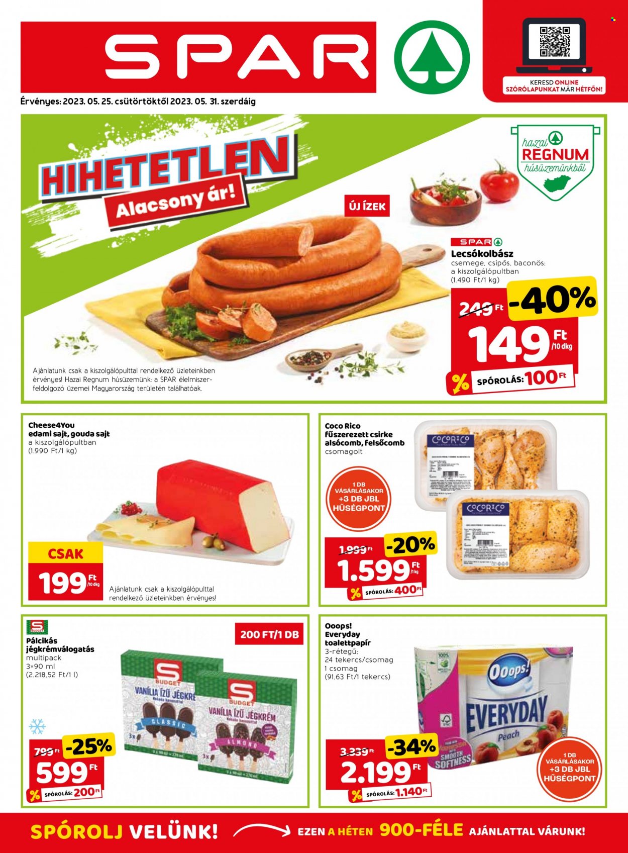 SPAR akciós újságok - 2023.05.25 - 2023.05.31. Oldal 1