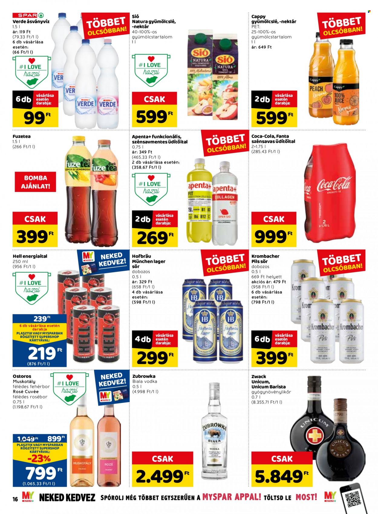 SPAR akciós újságok - 2023.05.25 - 2023.05.31. Oldal 22