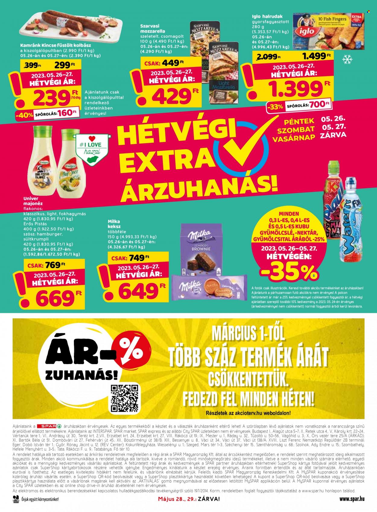 SPAR akciós újságok - 2023.05.25 - 2023.05.31. Oldal 26