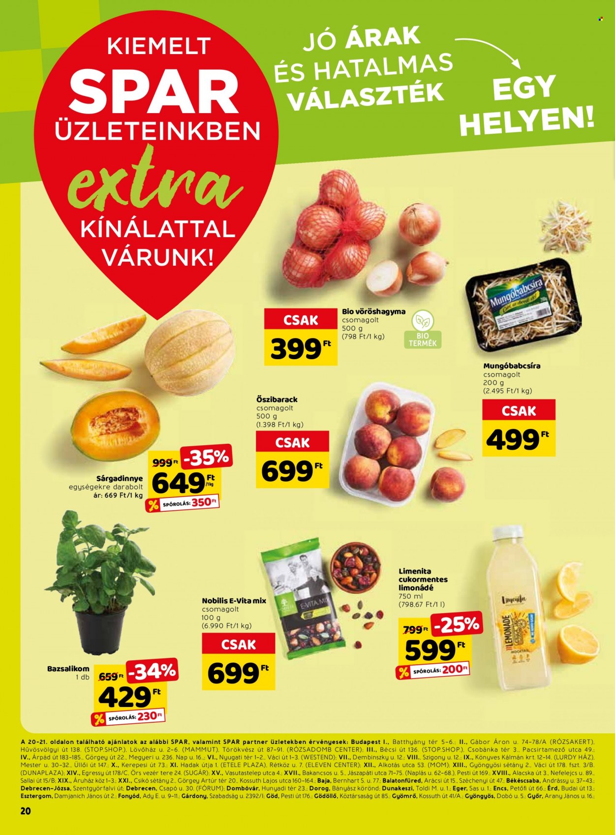 SPAR akciós újságok - 2023.05.25 - 2023.05.31. Oldal 1