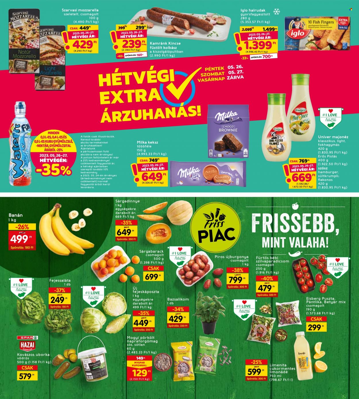 INTERSPAR akciós újságok - 2023.05.25 - 2023.05.31. Oldal 26