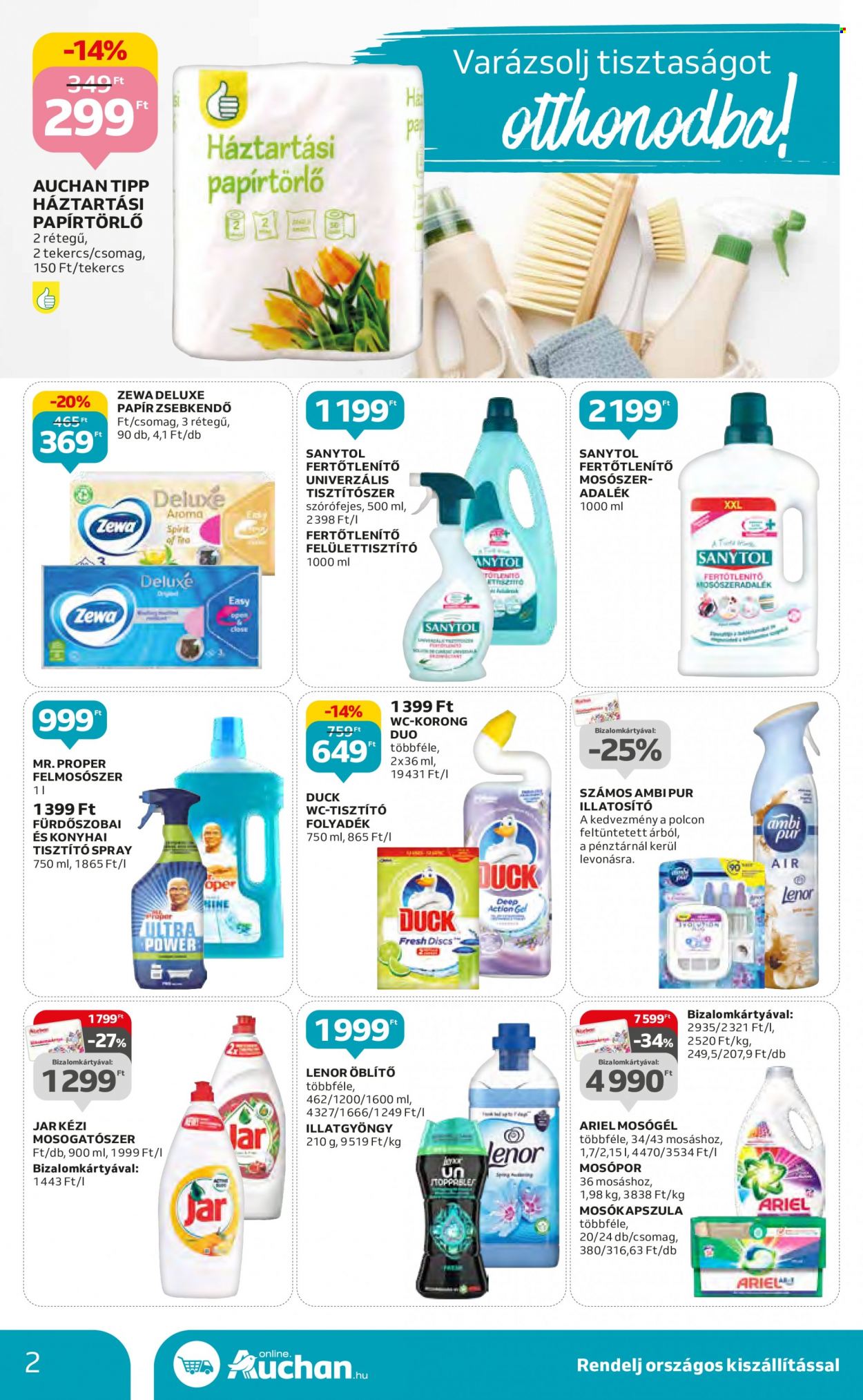Auchan akciós újságok - 2023.05.25 - 2023.06.14. Oldal 2