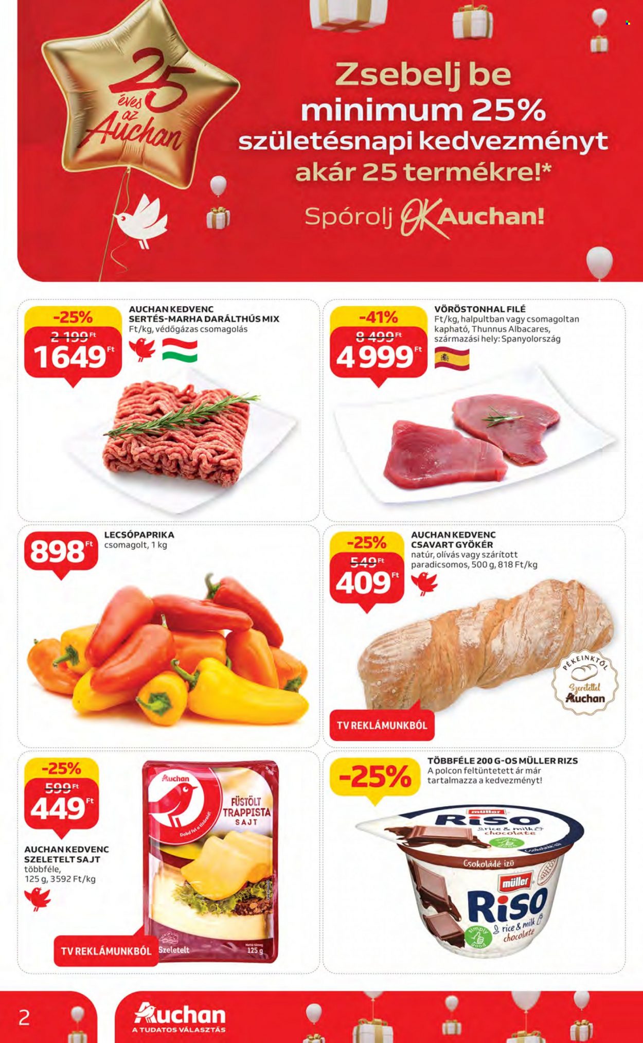 Auchan akciós újságok - 2023.05.25 - 2023.05.31. Oldal 2